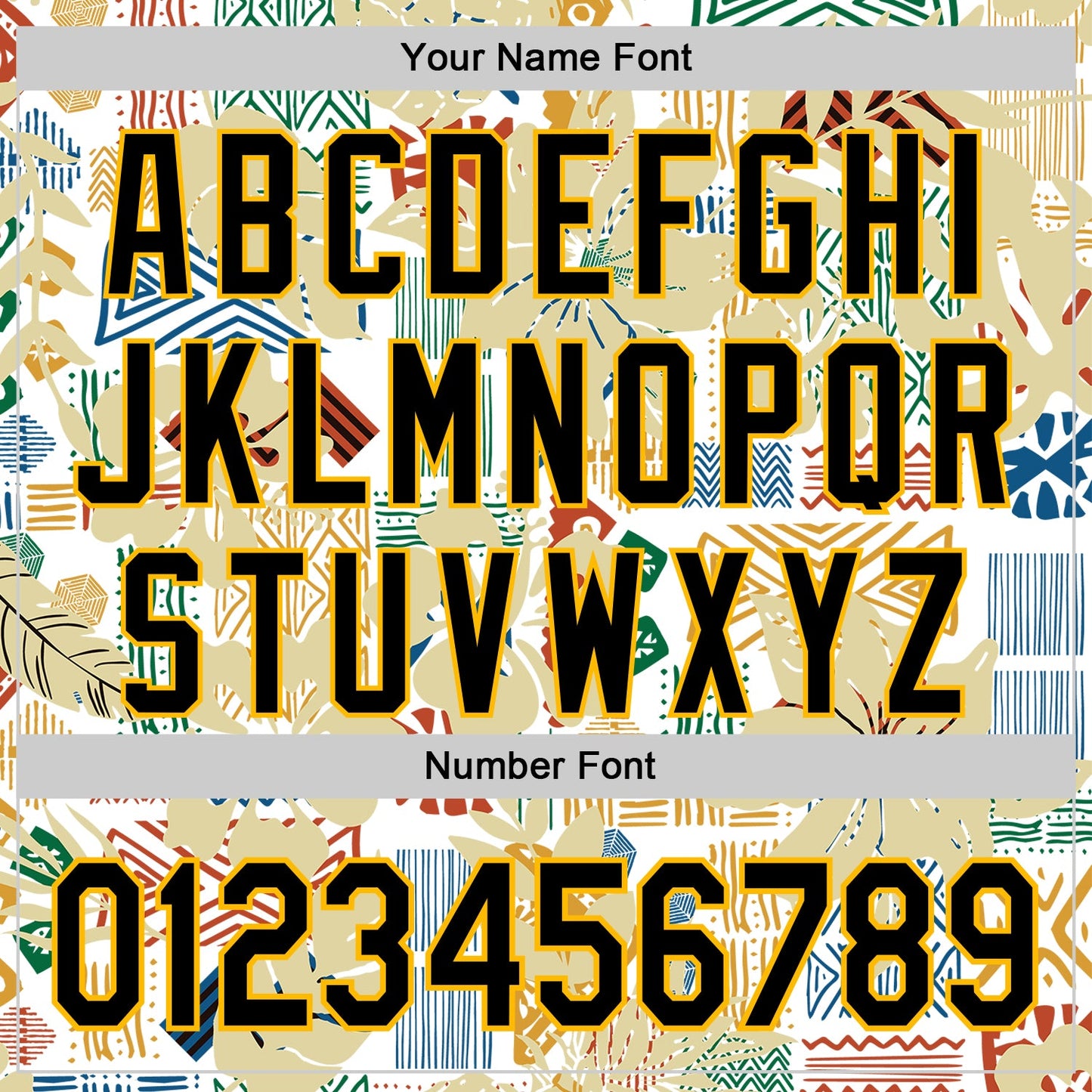 Custom White Black-Gold 3D Polynesian Style Palm Leaves Islander Authentic Baseball Jersey - Sky-Custom