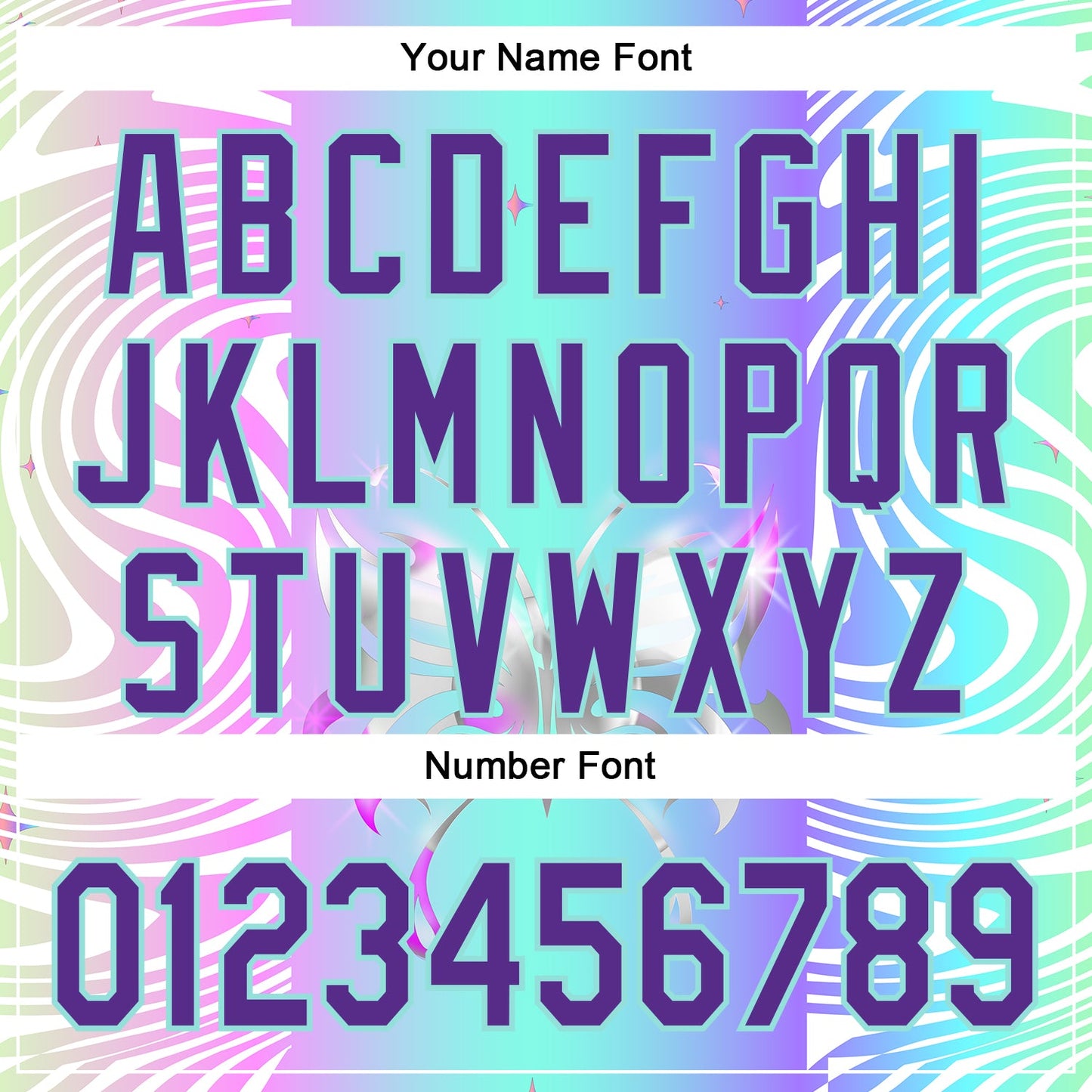 Custom Blue Purple-Ice Blue 3D Pattern Design Trippy Acid Butterfly Authentic Baseball Jersey - Sky-Custom