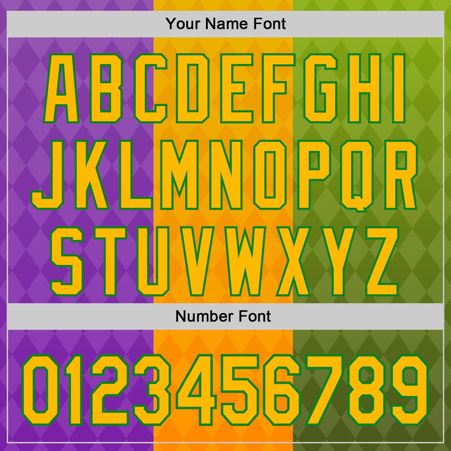 Custom Purple Gold-Grass Green 3D Pattern Design Mardi Gras Shrove Tuesday Authentic Baseball Jersey - Sky-Custom