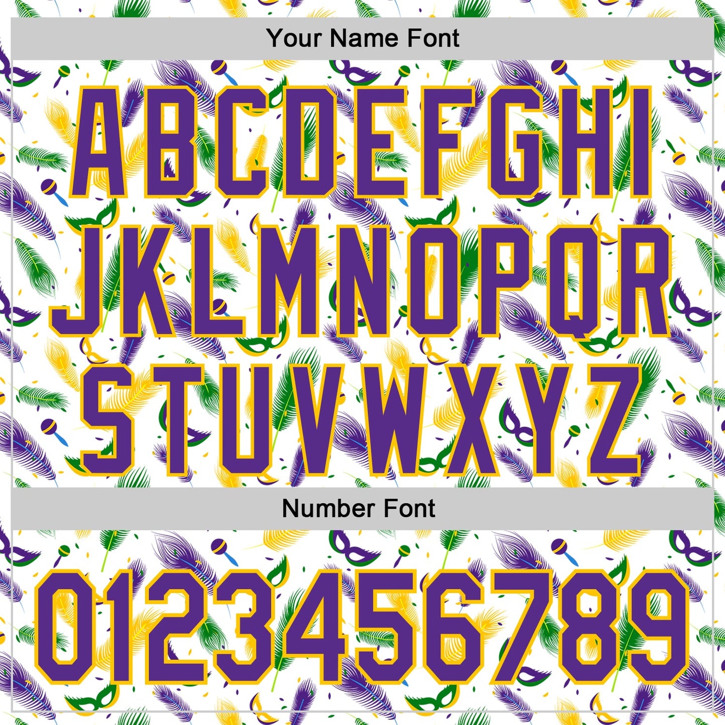 Custom White Purple-Yellow 3D Pattern Design Mardi Gras Shrove Tuesday Authentic Baseball Jersey - Sky-Custom