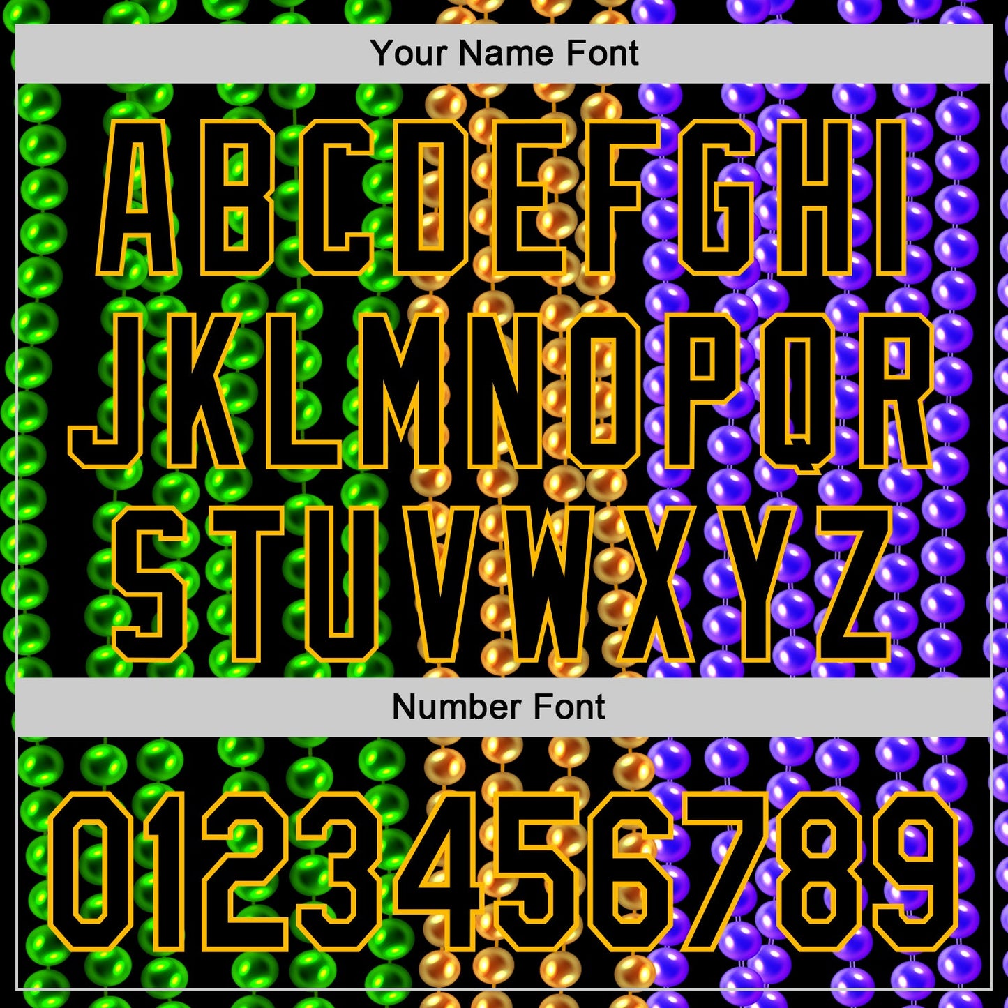 Custom Black Gold 3D Pattern Design Mardi Gras Shrove Tuesday Authentic Baseball Jersey - Sky-Custom