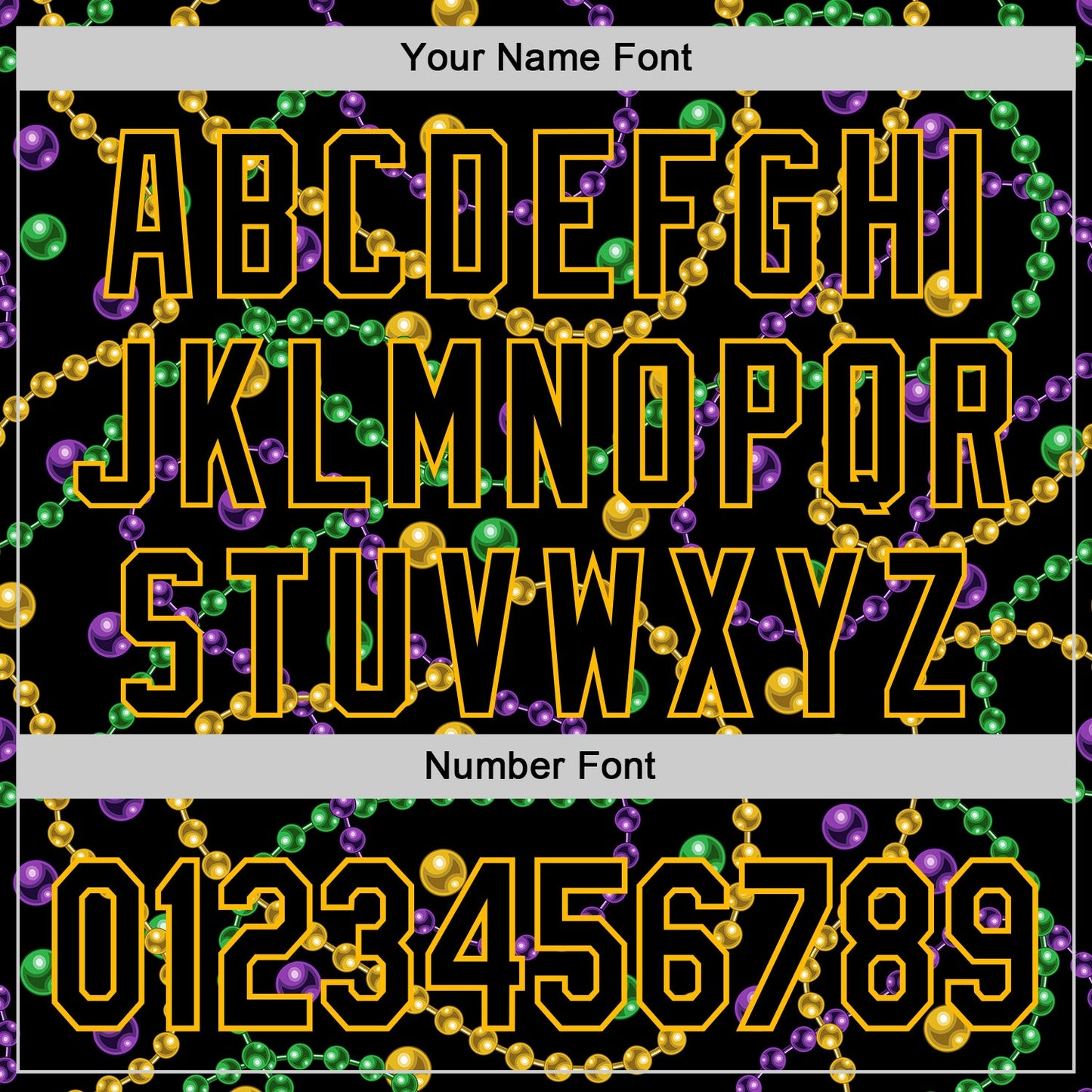 Custom Black Gold 3D Pattern Design Mardi Gras Shrove Tuesday Authentic Baseball Jersey - Sky-Custom