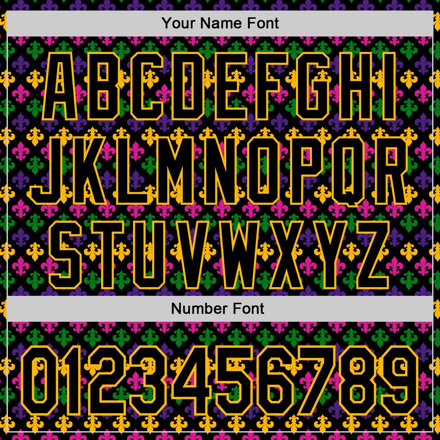 Custom Black Gold 3D Pattern Design Mardi Gras Shrove Tuesday Authentic Baseball Jersey - Sky-Custom