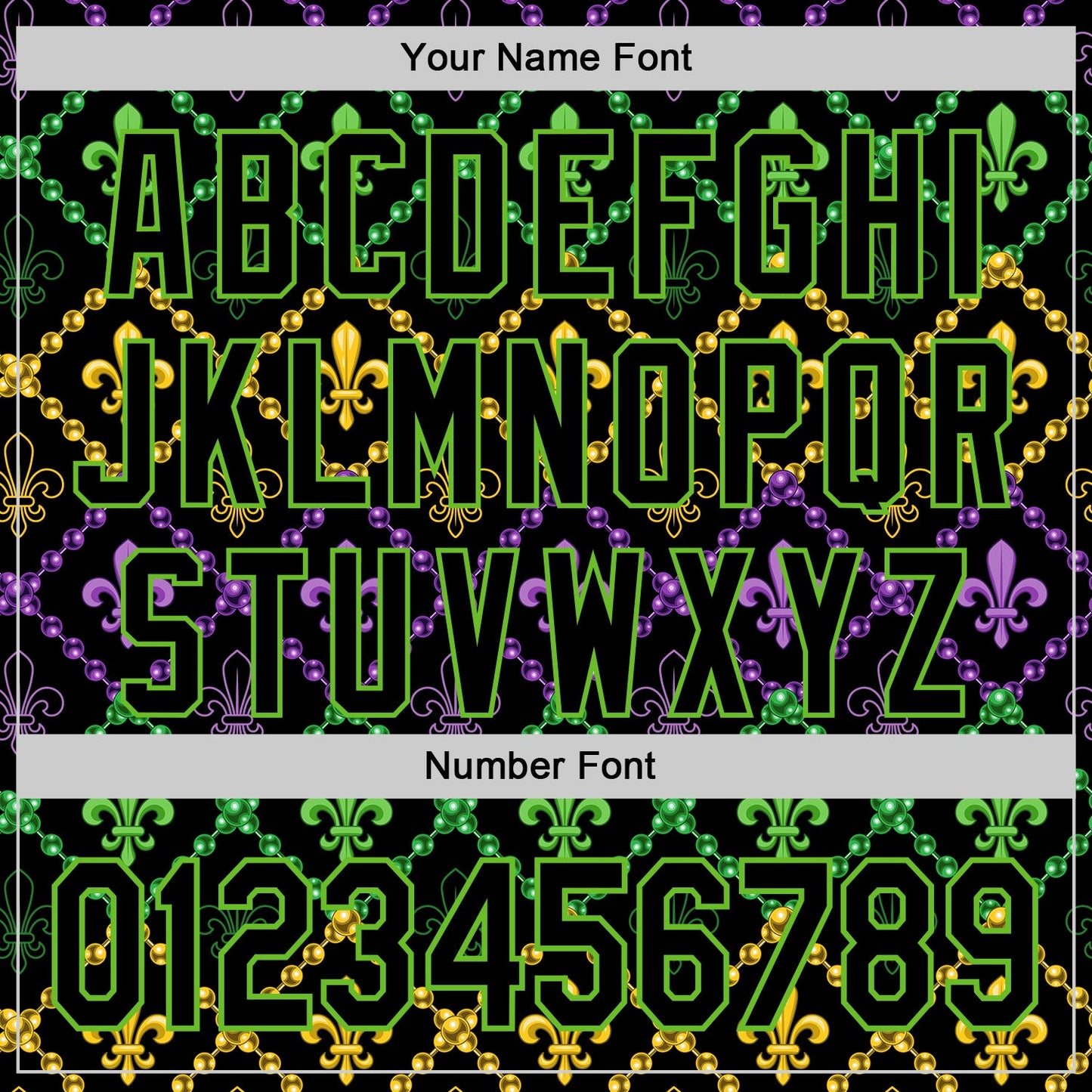 Custom Black Aurora Green 3D Pattern Design Mardi Gras Shrove Tuesday Authentic Baseball Jersey - Sky-Custom
