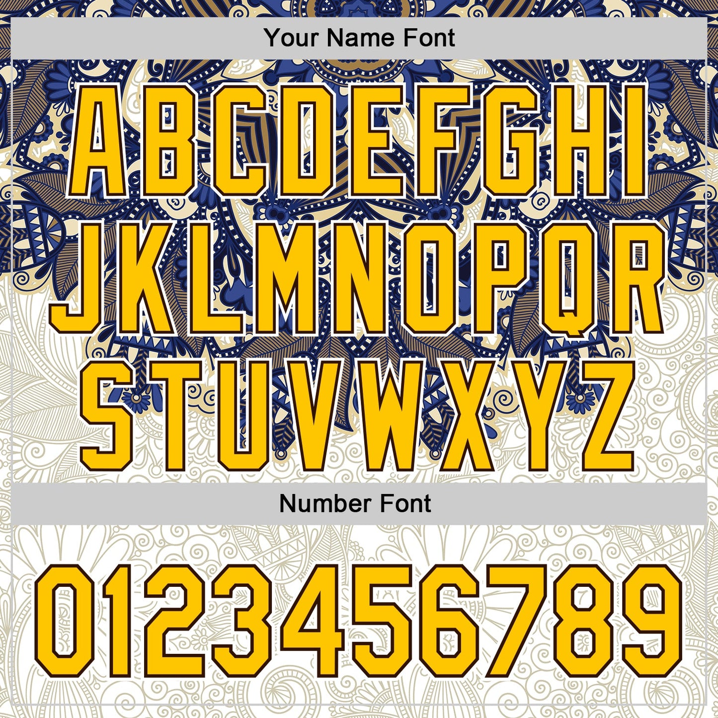 Custom White Yellow-Brown 3D Pattern Design Burner Costumes Paisley Authentic Baseball Jersey - Sky-Custom