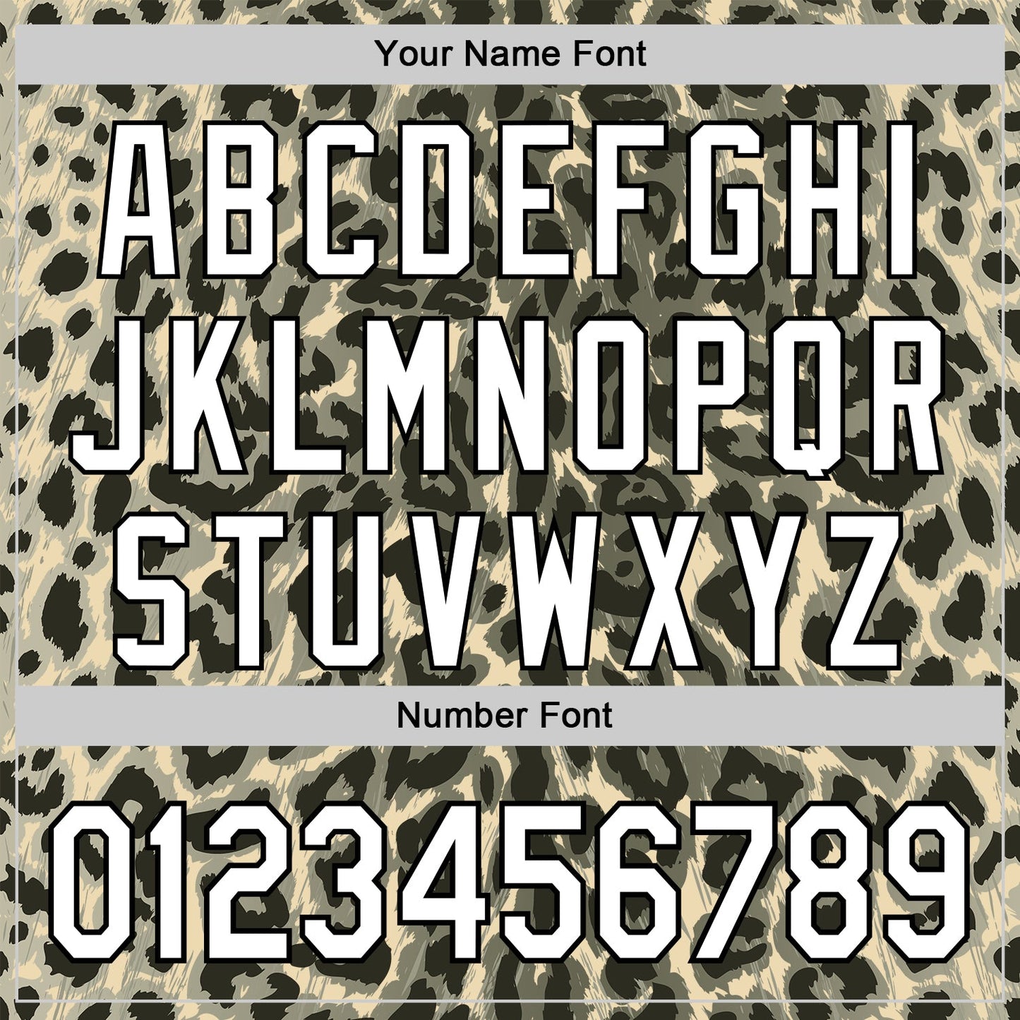 Custom Cream White-Black 3D Pattern Design Rave Party Animal Leopard Print Authentic Baseball Jersey - Sky-Custom