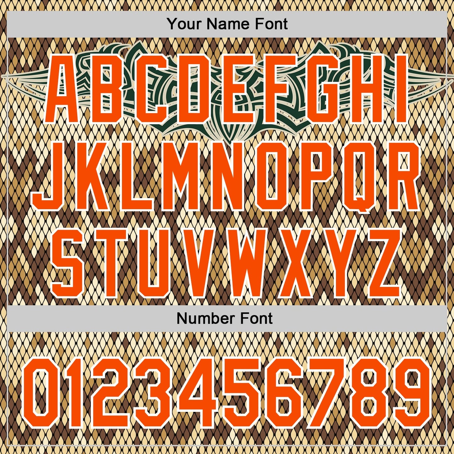 Custom Black Orange-White 3D Pattern Design Rave Party Animal Snake Python Print Authentic Baseball Jersey - Sky-Custom