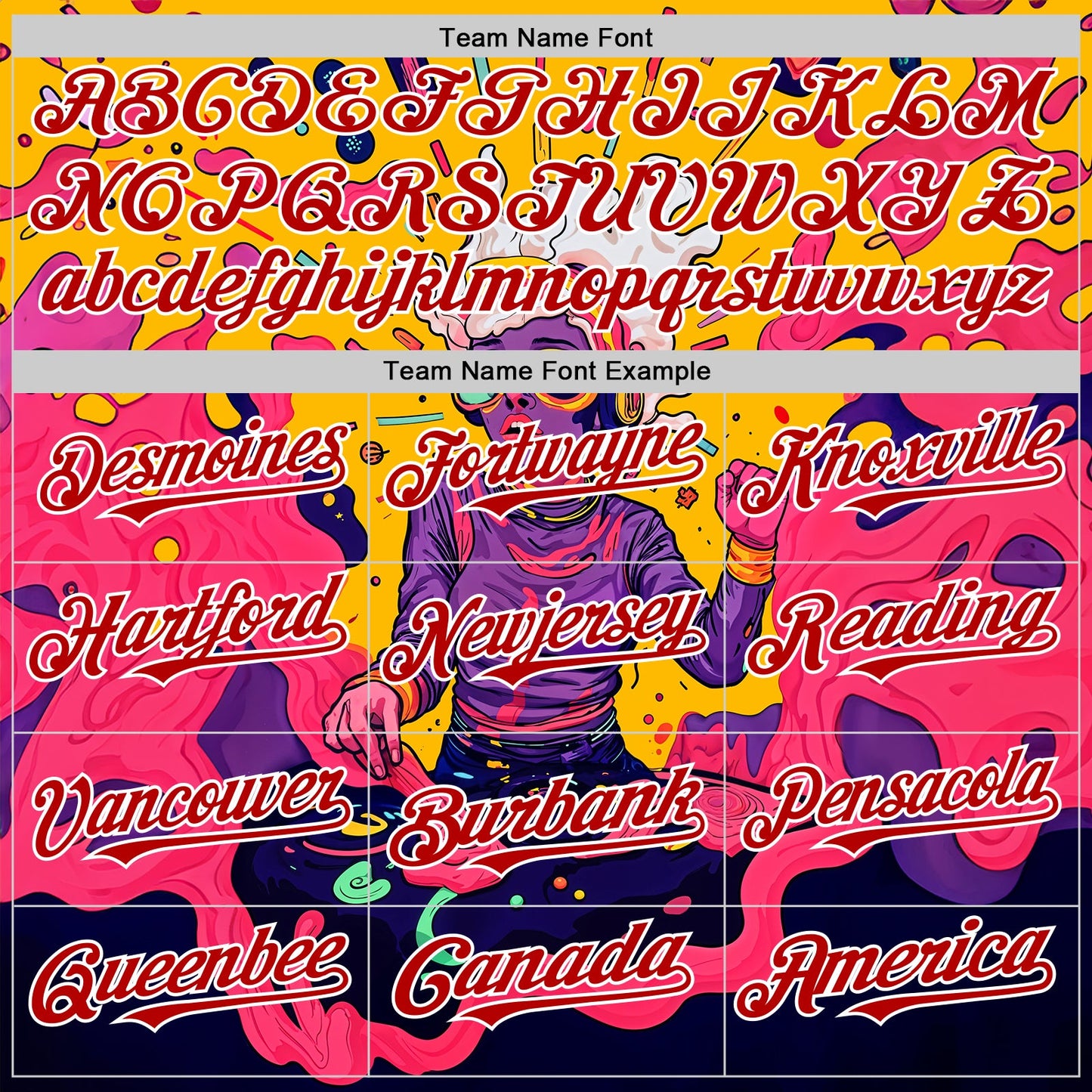 Custom Gold Red-White 3D Pattern Design Rave Party Trippy Disco Authentic Baseball Jersey - Sky-Custom
