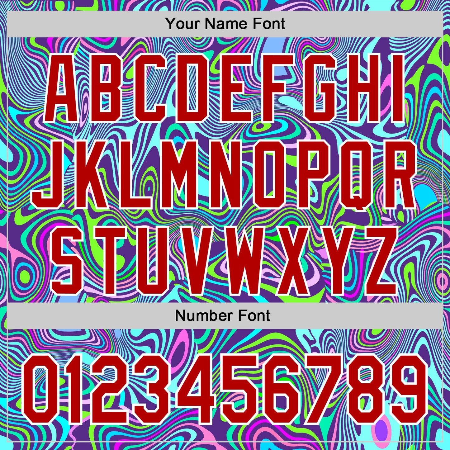 Custom Purple Red-White 3D Pattern Design Rave Party Trippy Laser Fluid Authentic Baseball Jersey - Sky-Custom