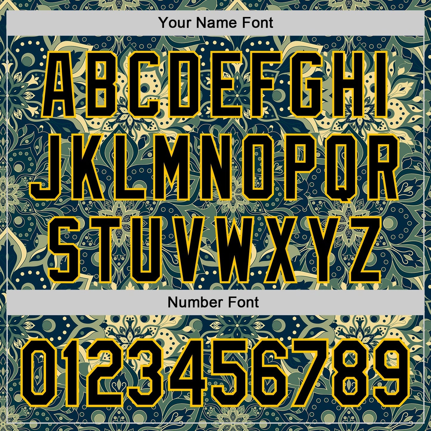 Custom Green Black-Yellow 3D Pattern Design Burner Costumes Paisley Bandana Authentic Baseball Jersey - Sky-Custom