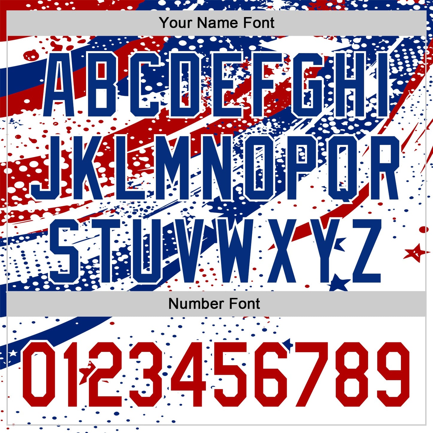 Custom White Red-Royal 3D American Flag America-Inspired Authentic Baseball Jersey - Sky-Custom