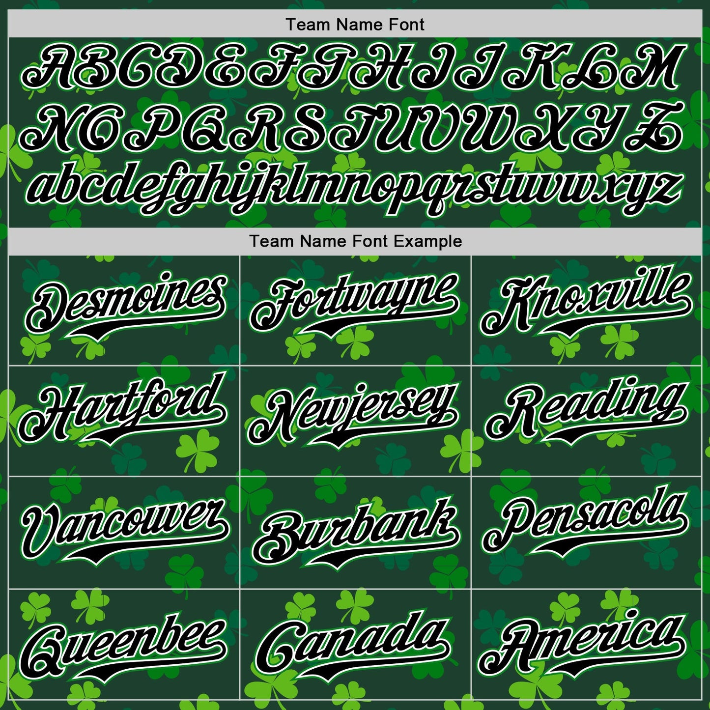 Custom Black White-Grass Green 3D Pattern Design Boston Cityscape Shamrock Authentic St. Patrick's Day Baseball Jersey - Sky-Custom