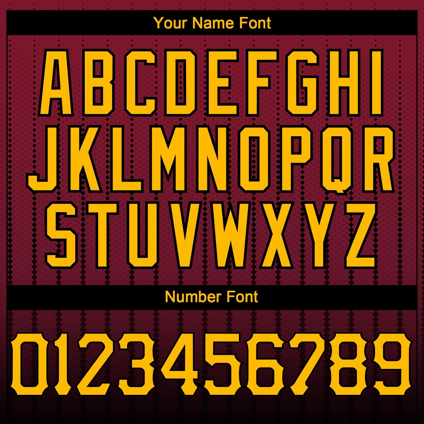 Custom Crimson Gold-Black 3D Pattern Design Gradient Geometric Shape Authentic Baseball Jersey - Sky-Custom