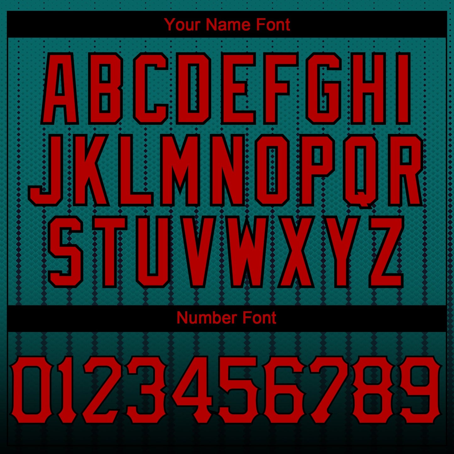 Custom Teal Red-Black 3D Pattern Design Gradient Geometric Shape Authentic Baseball Jersey - Sky-Custom