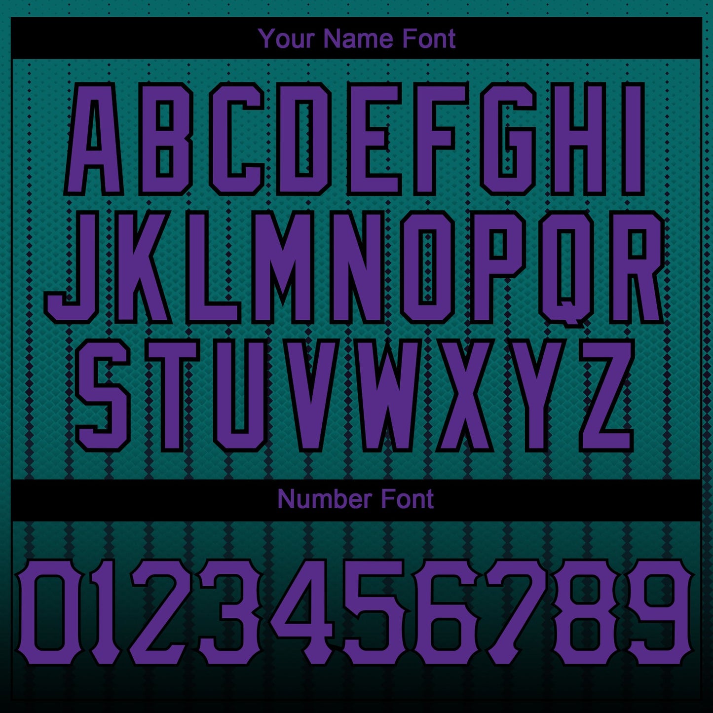 Custom Teal Purple-Black 3D Pattern Design Gradient Geometric Shape Authentic Baseball Jersey - Sky-Custom