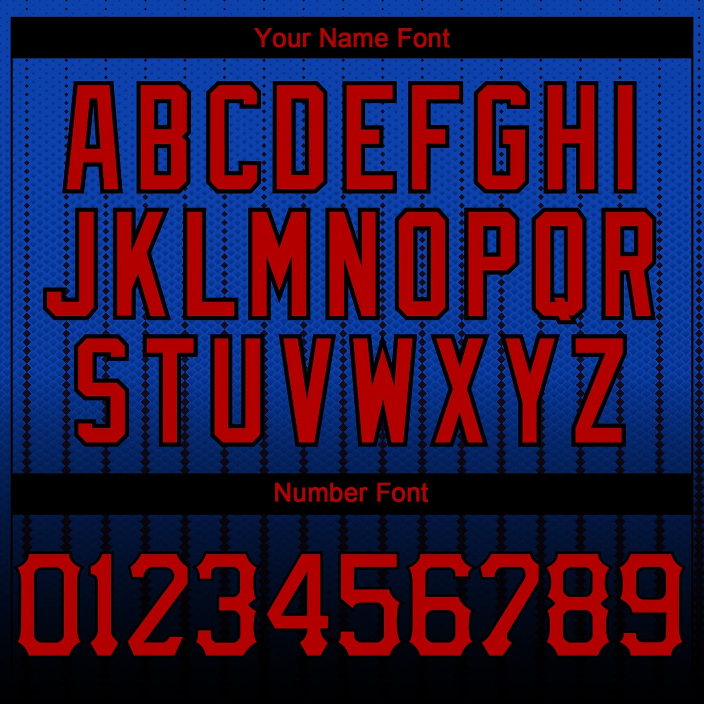 Custom Thunder Blue Red-Black 3D Pattern Design Gradient Geometric Shape Authentic Baseball Jersey - Sky-Custom