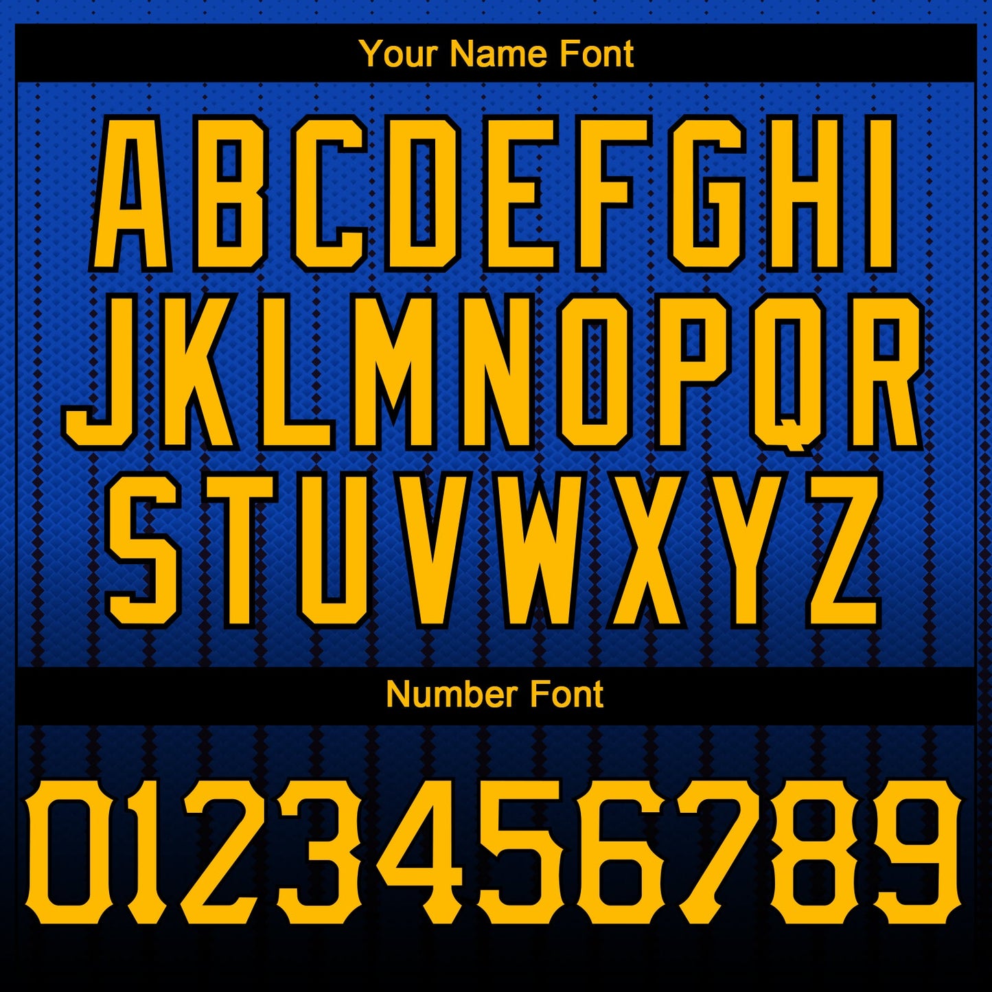 Custom Thunder Blue Gold-Black 3D Pattern Design Gradient Geometric Shape Authentic Baseball Jersey - Sky-Custom