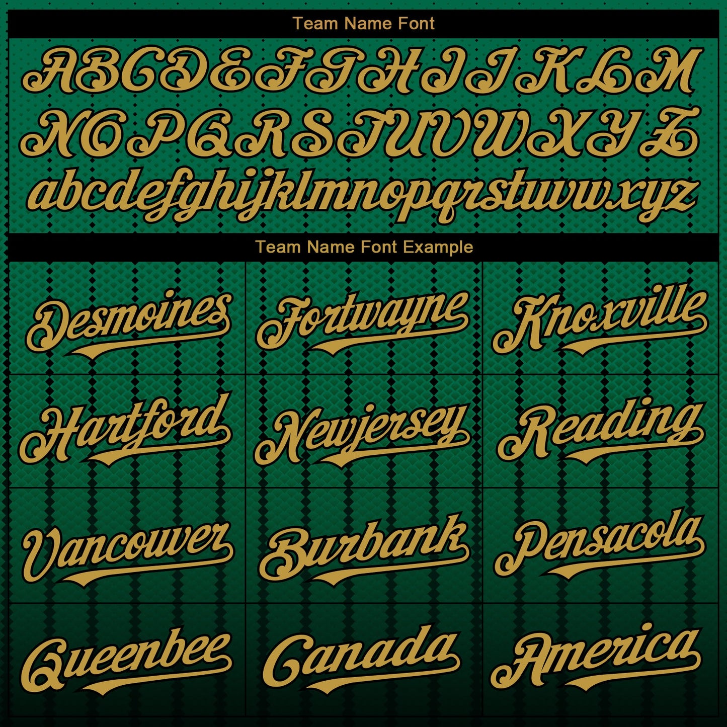 Custom Kelly Green Old Gold-Black 3D Pattern Design Gradient Geometric Shape Authentic Baseball Jersey - Sky-Custom