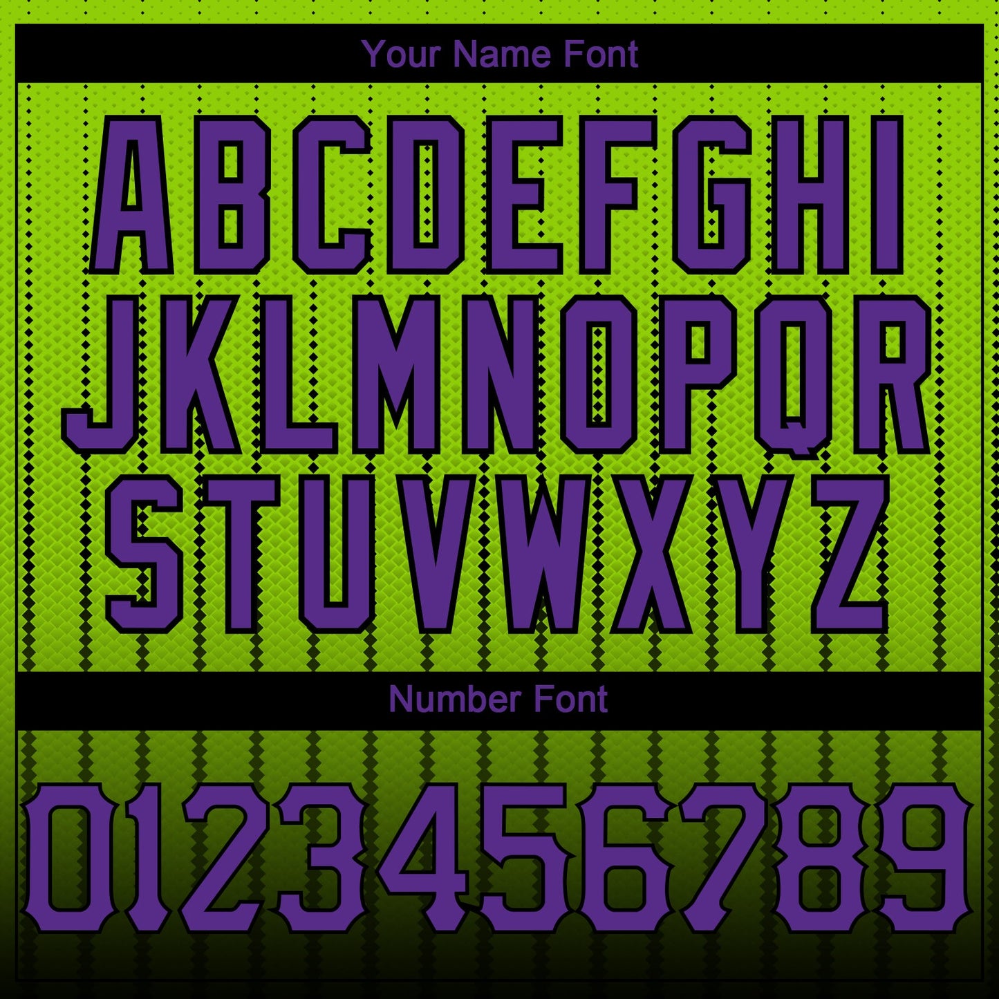 Custom Neon Green Purple-Black 3D Pattern Design Gradient Geometric Shape Authentic Baseball Jersey - Sky-Custom