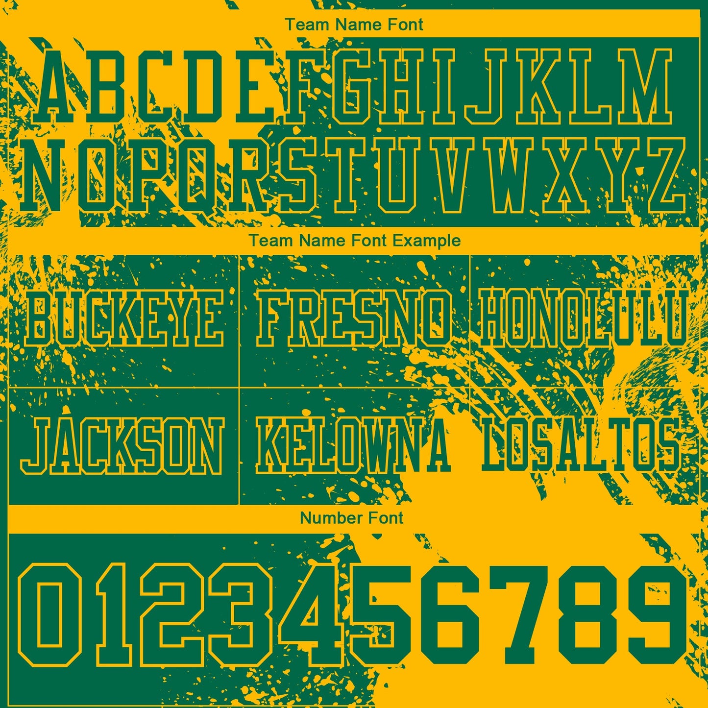 Custom Kelly Green Gold 3D Pattern Abstract Brush Stroke Mesh Authentic Football Jersey - Sky-Custom