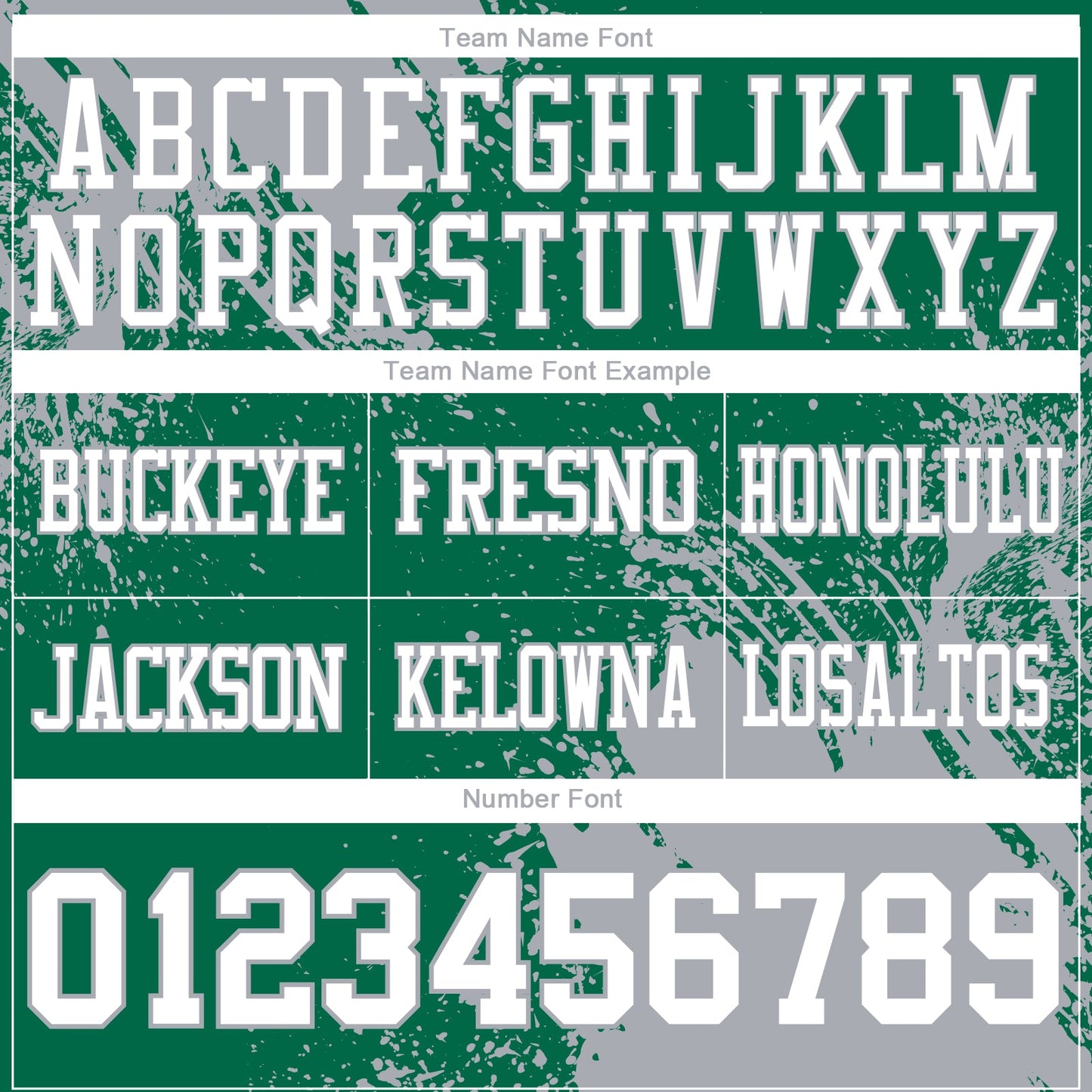 Custom Kelly Green White-Gray 3D Pattern Abstract Brush Stroke Mesh Authentic Football Jersey - Sky-Custom