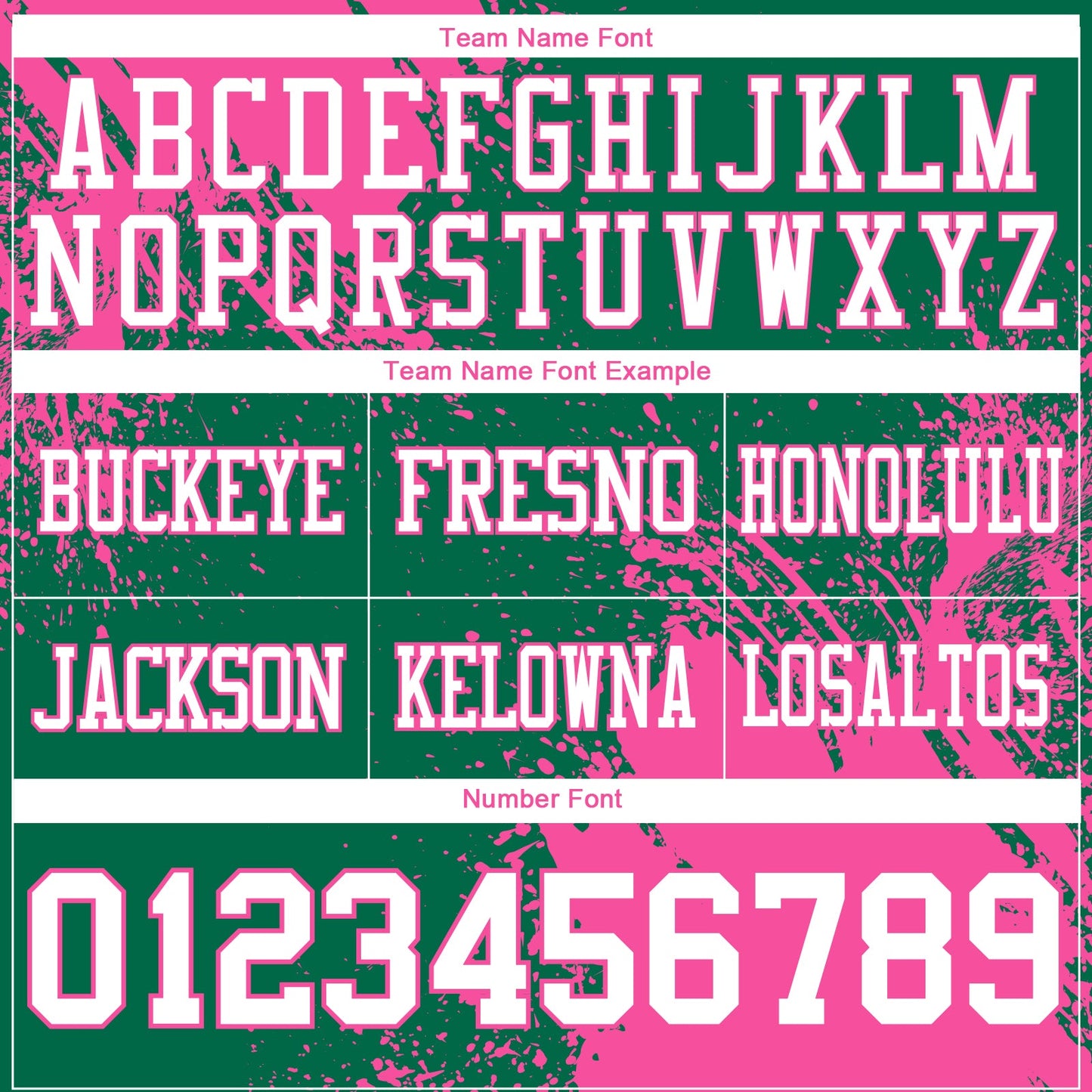 Custom Kelly Green White-Pink 3D Pattern Abstract Brush Stroke Mesh Authentic Football Jersey - Sky-Custom