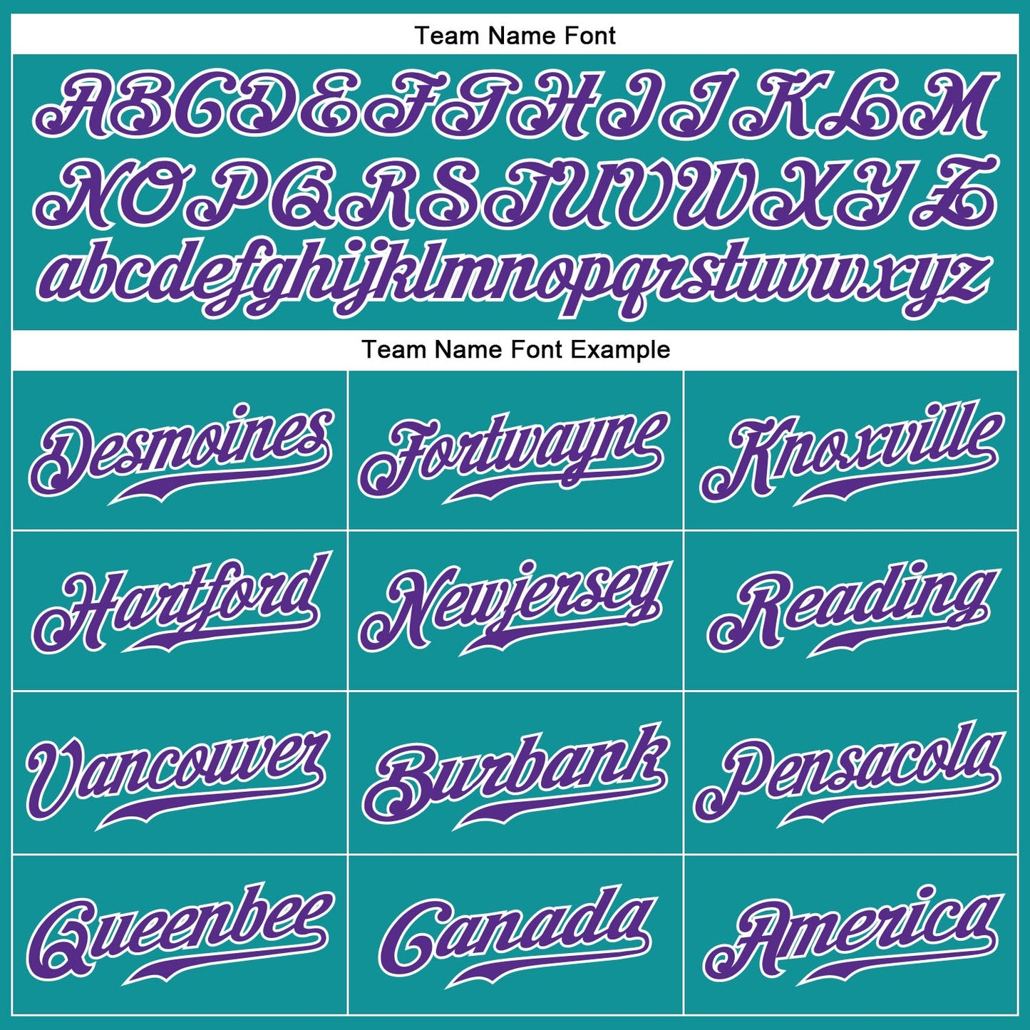 Custom Teal White Pinstripe Purple-White Authentic Baseball Jersey - Sky-Custom