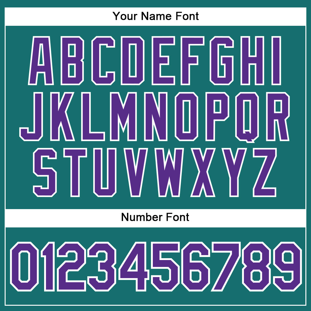 Custom Aqua Purple-White Authentic Sleeveless Baseball Jersey - Sky-Custom