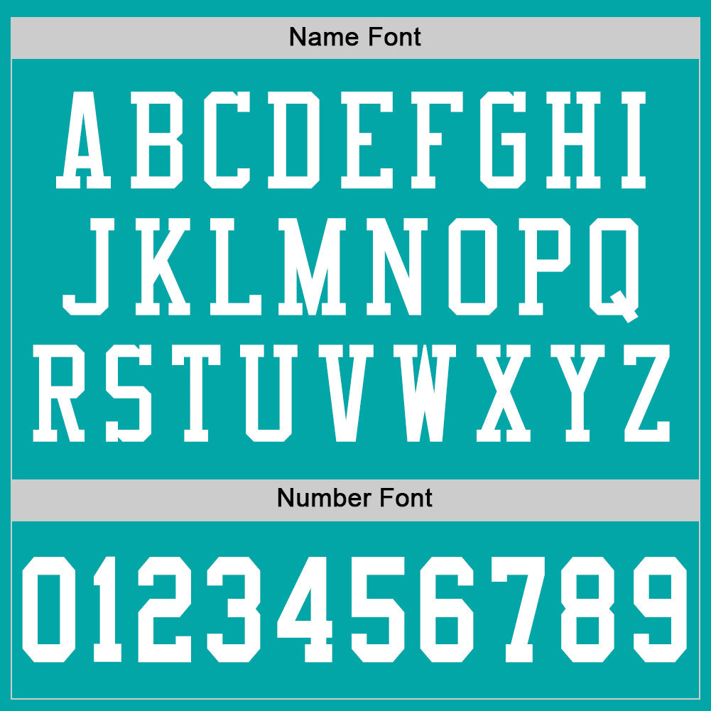 Custom Aqua White Mesh Authentic Football Jersey - Sky-Custom