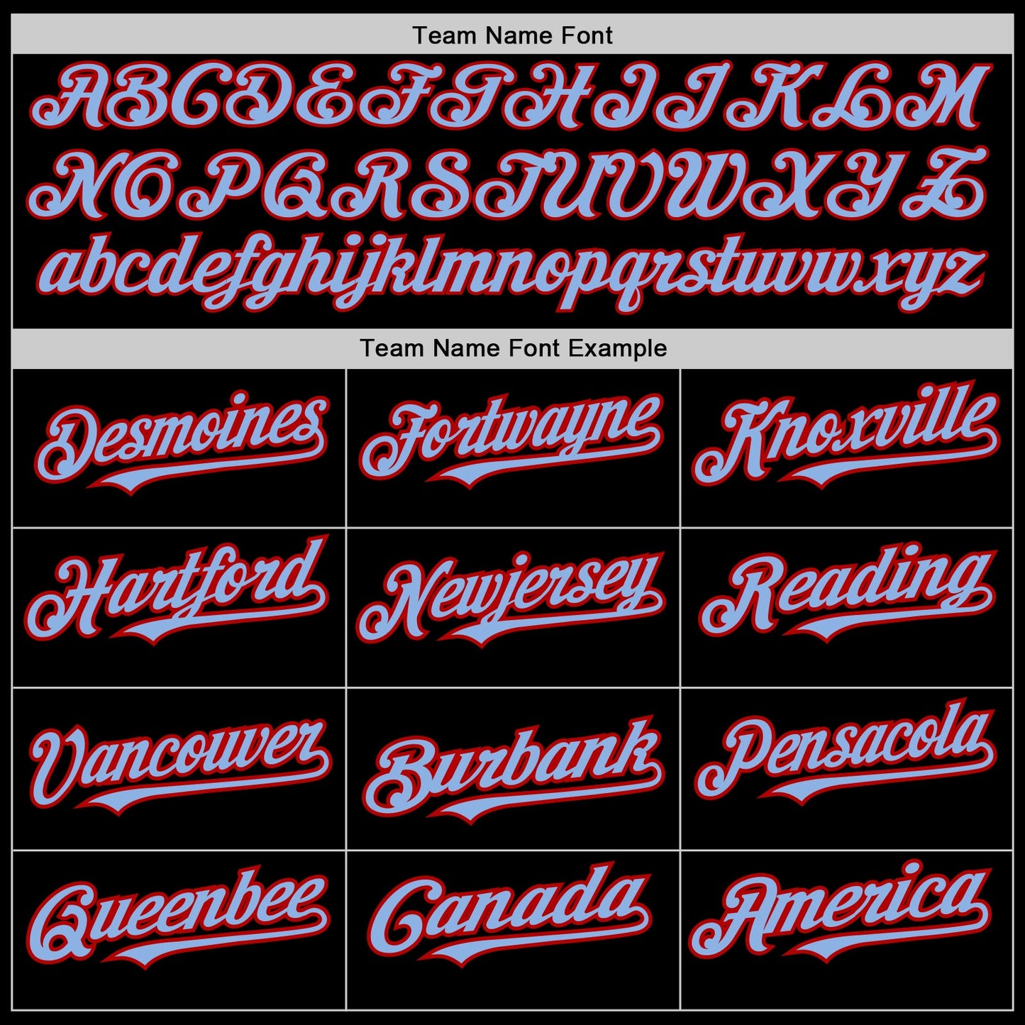 Custom Black Light Blue-Red 3 Colors Arm Shapes Authentic Baseball Jersey - Sky-Custom