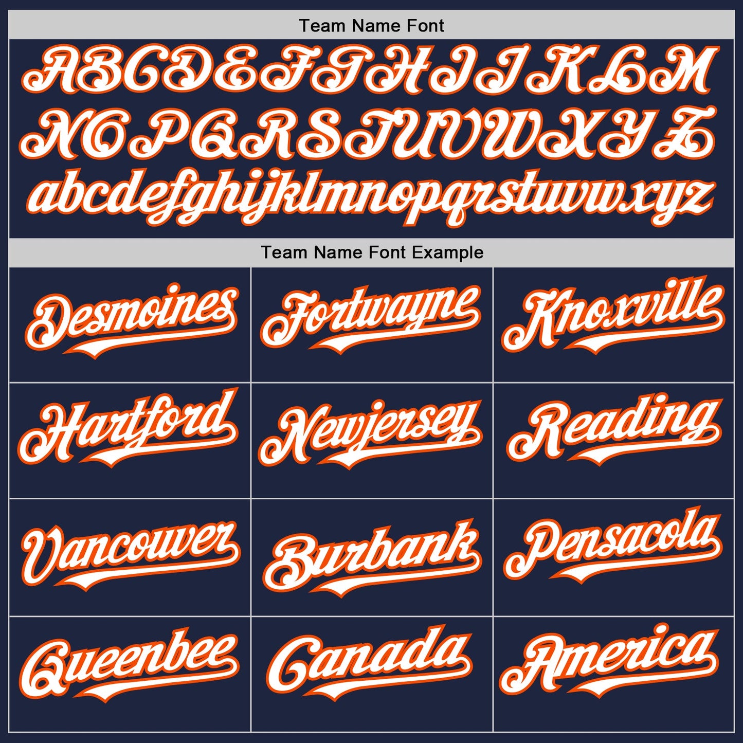 Custom Navy White-Orange 3 Colors Arm Shapes Authentic Baseball Jersey - Sky-Custom