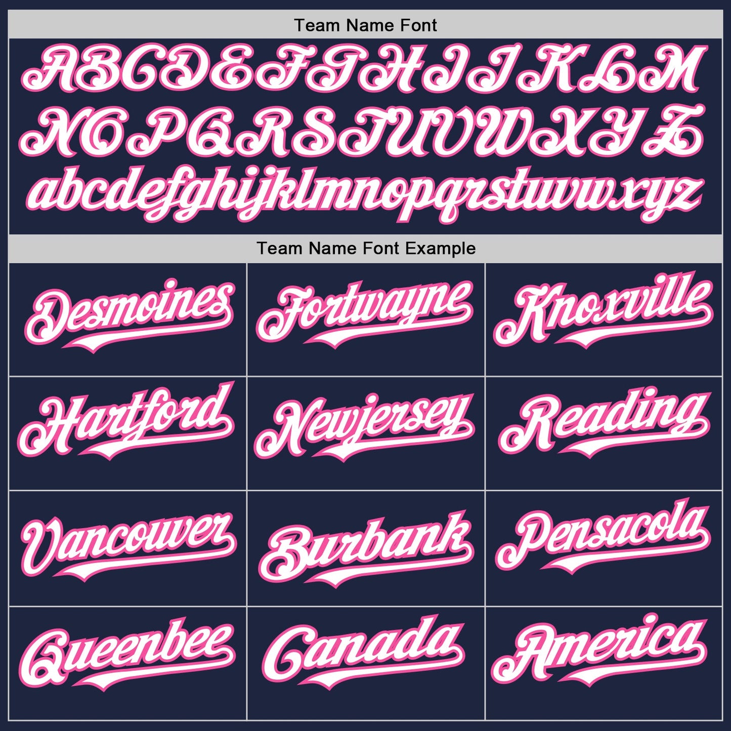 Custom Navy White-Pink 3 Colors Arm Shapes Authentic Baseball Jersey - Sky-Custom