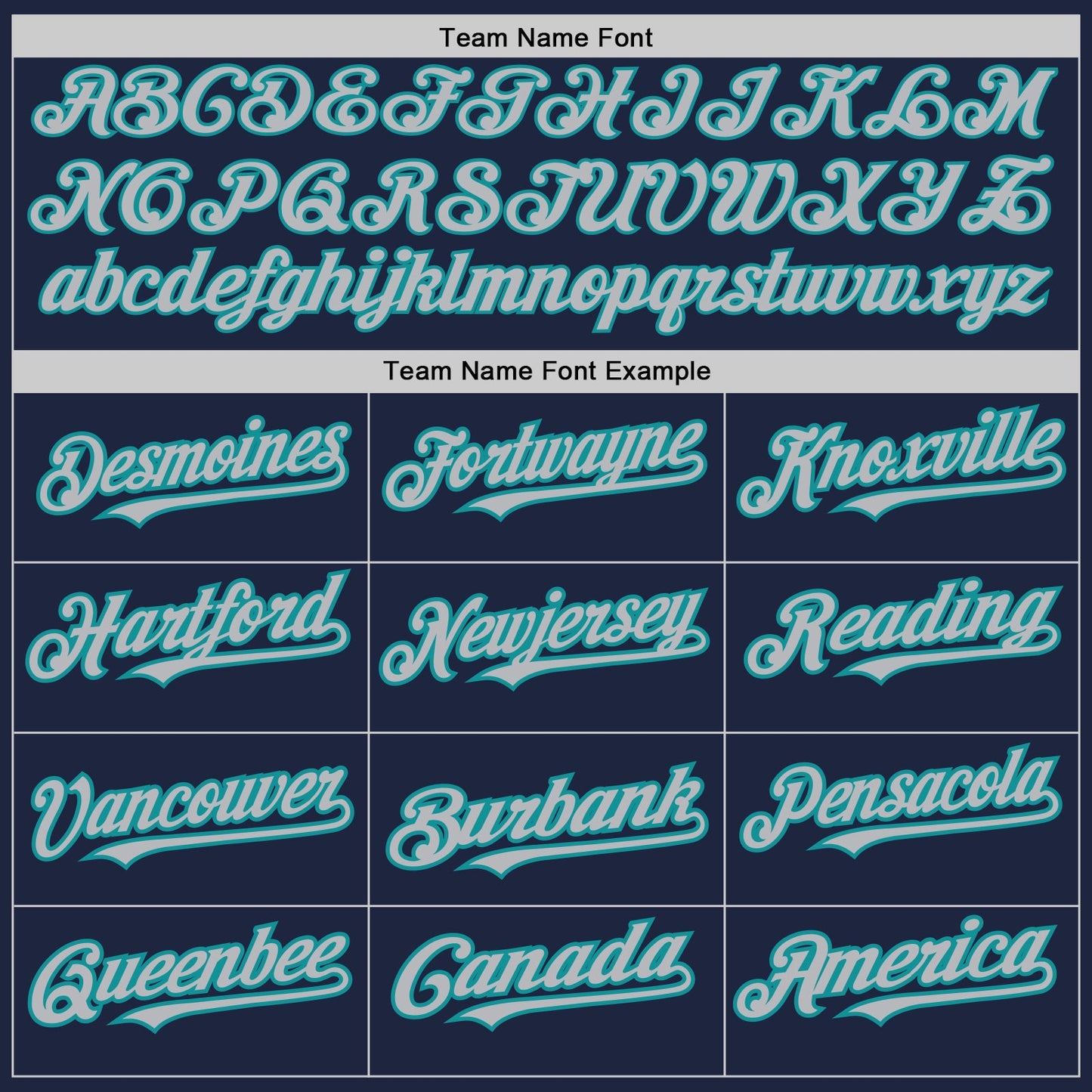 Custom Navy Gray-Teal 3 Colors Arm Shapes Authentic Baseball Jersey - Sky-Custom