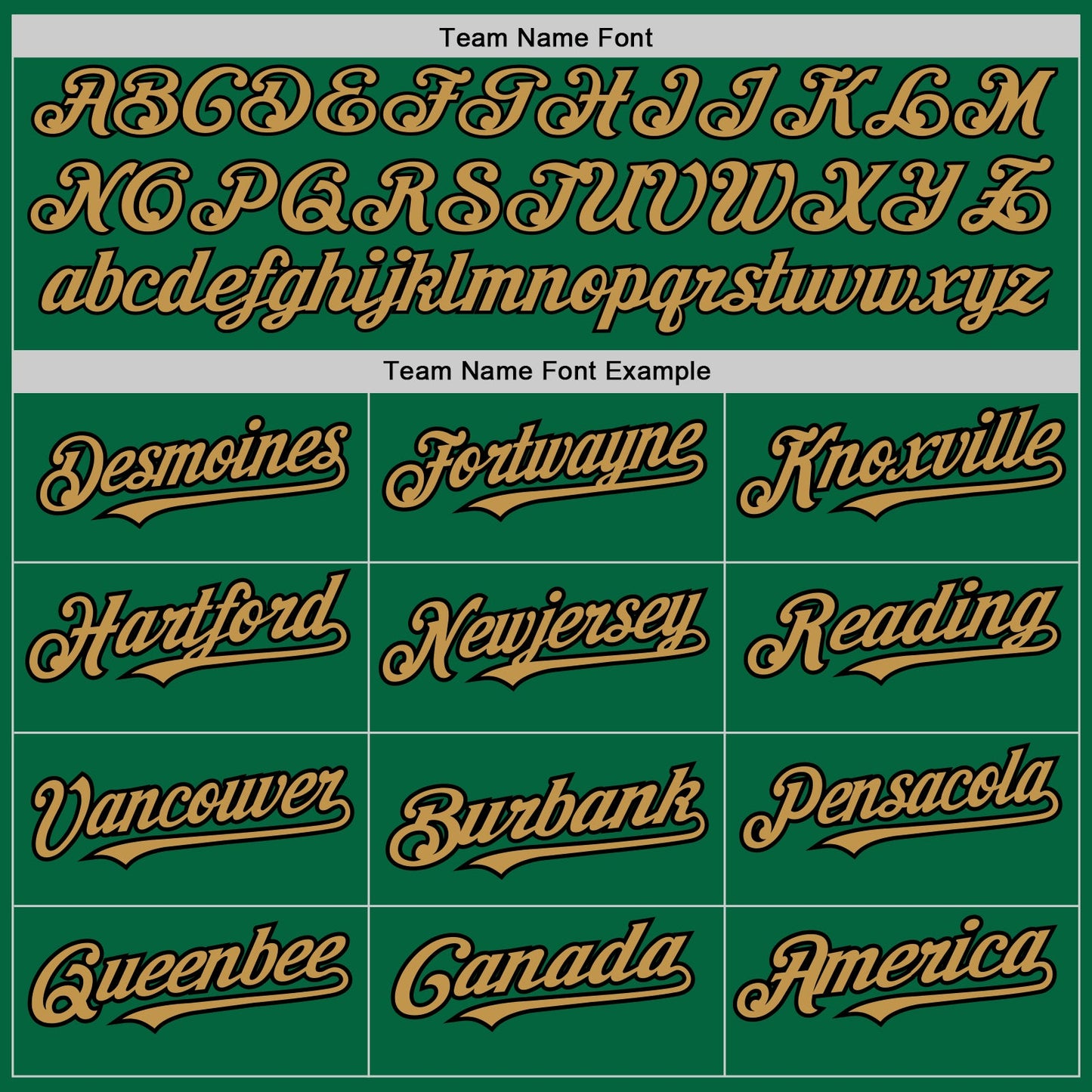 Custom Kelly Green Old Gold-Black 3 Colors Arm Shapes Authentic Baseball Jersey - Sky-Custom