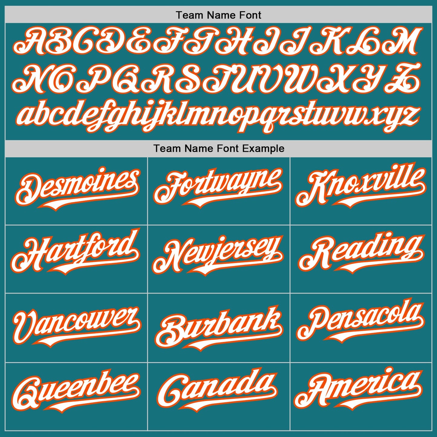 Custom Teal White-Orange 3 Colors Arm Shapes Authentic Baseball Jersey - Sky-Custom