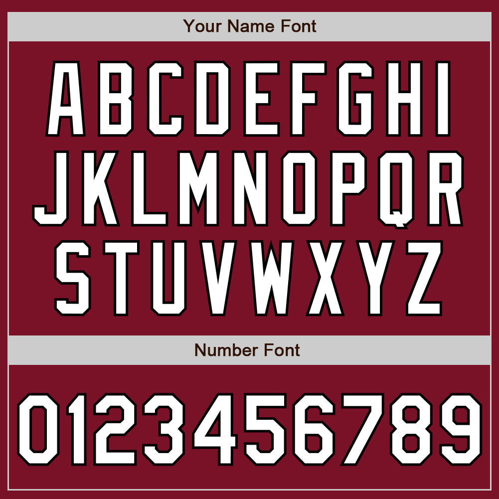 Custom Crimson White-Black 3 Colors Arm Shapes Authentic Baseball Jersey - Sky-Custom