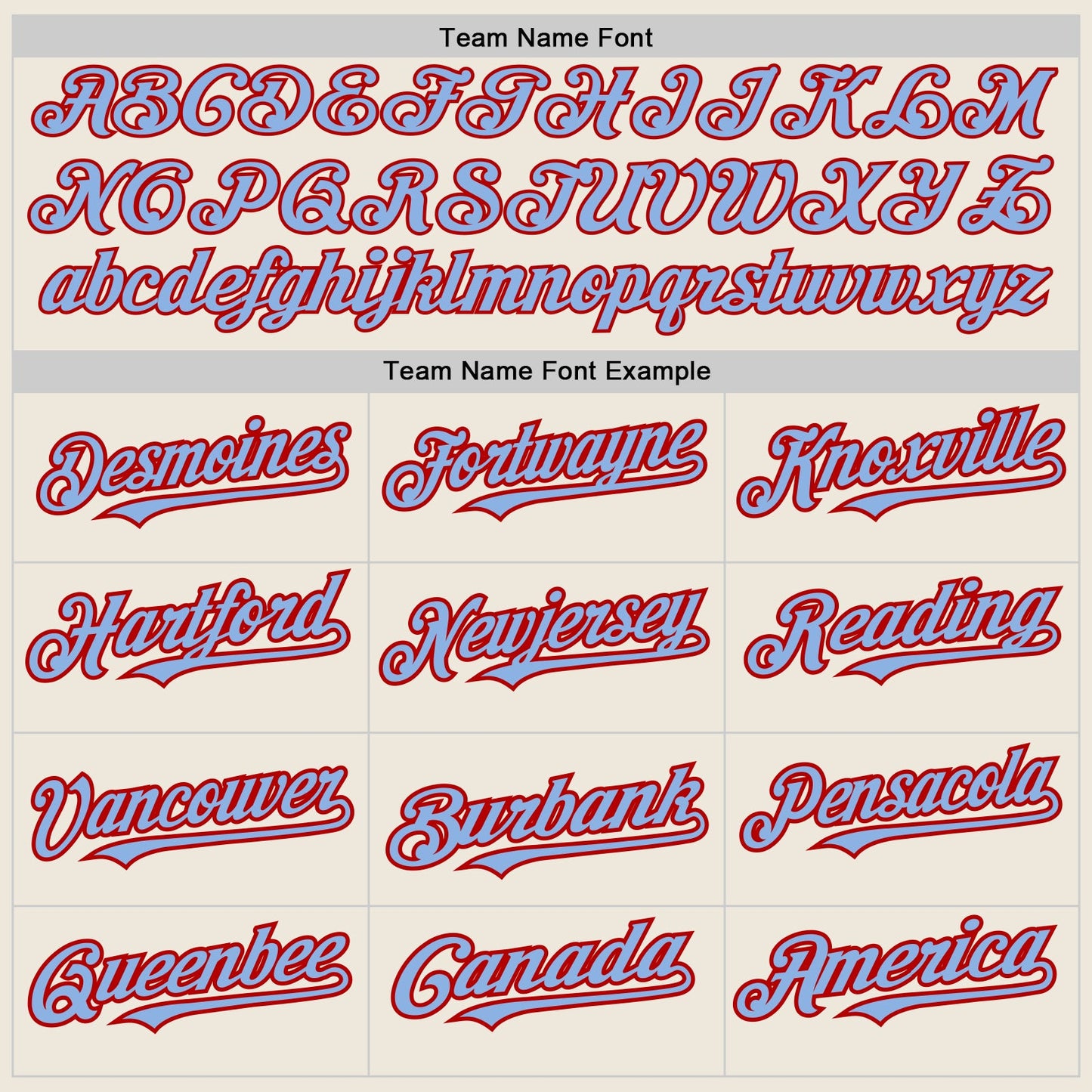 Custom Cream Light Blue-Red 3 Colors Arm Shapes Authentic Baseball Jersey - Sky-Custom