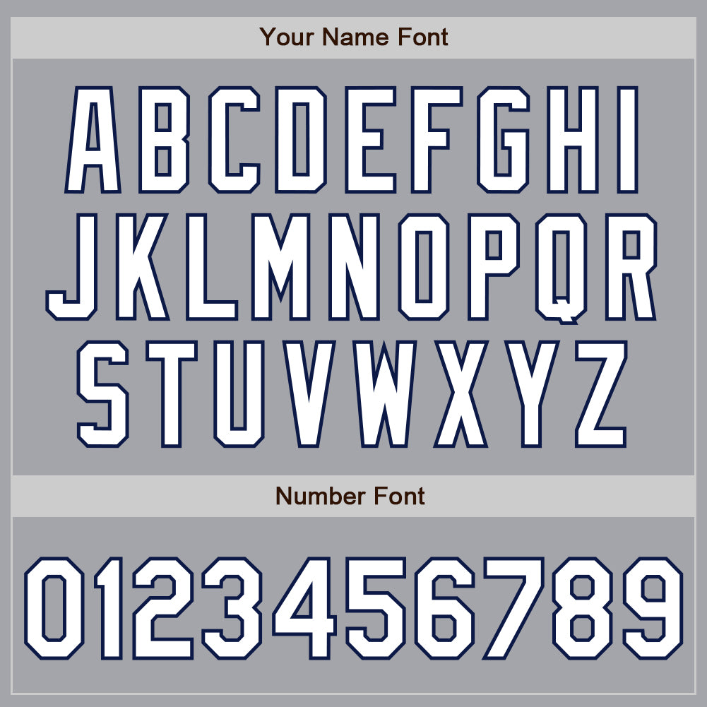 Custom Gray White-Navy 3 Colors Arm Shapes Authentic Baseball Jersey - Sky-Custom