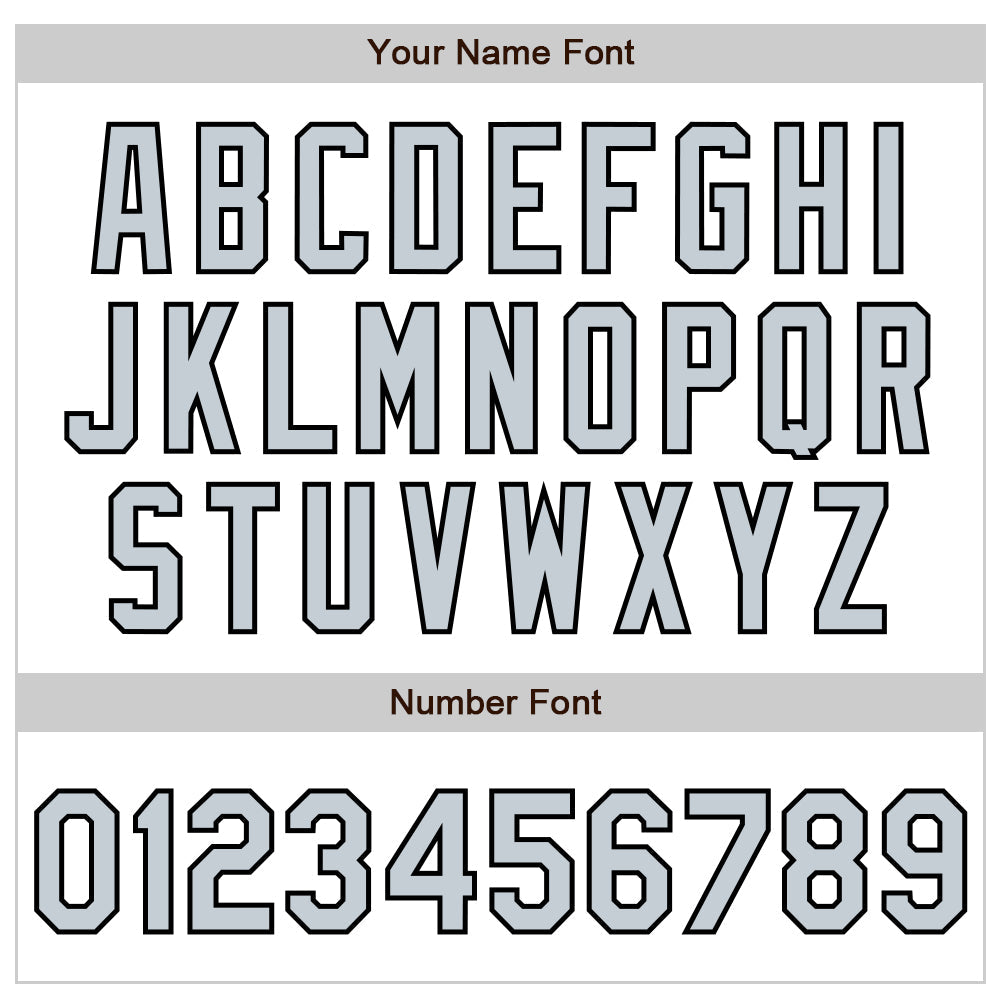 Custom White Silver-Black 3 Colors Arm Shapes Authentic Baseball Jersey - Sky-Custom