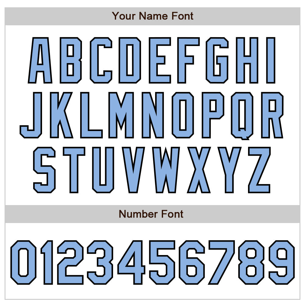 Custom White Light Blue-Black 3 Colors Arm Shapes Authentic Baseball Jersey - Sky-Custom