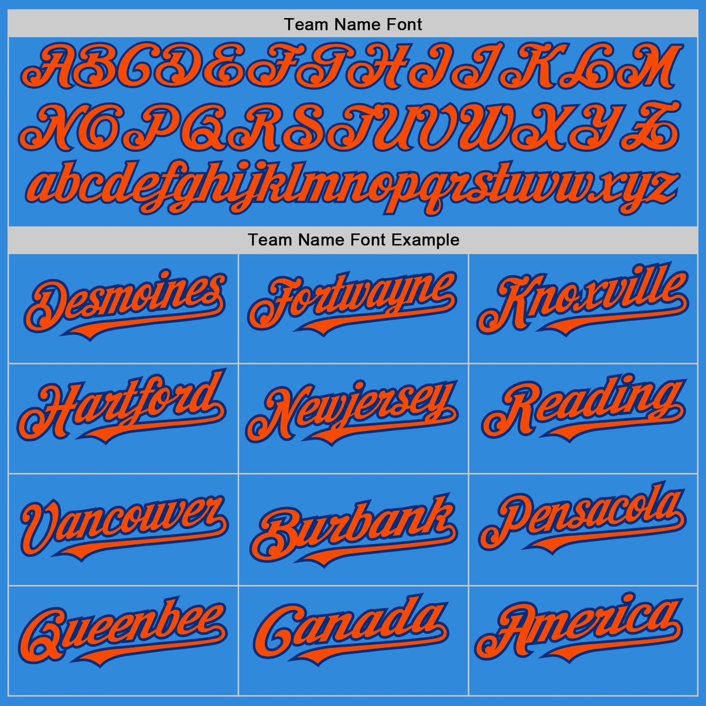 Custom Electric Blue Orange-Royal 3 Colors Arm Shapes Authentic Baseball Jersey - Sky-Custom