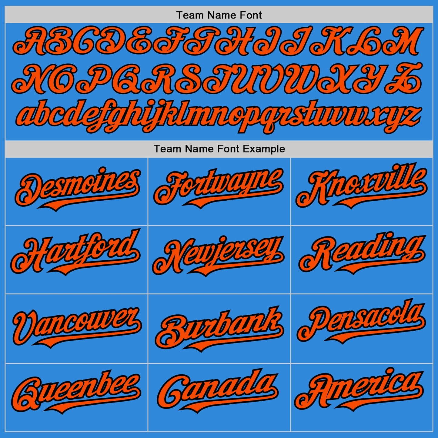 Custom Electric Blue Orange-Black 3 Colors Arm Shapes Authentic Baseball Jersey - Sky-Custom