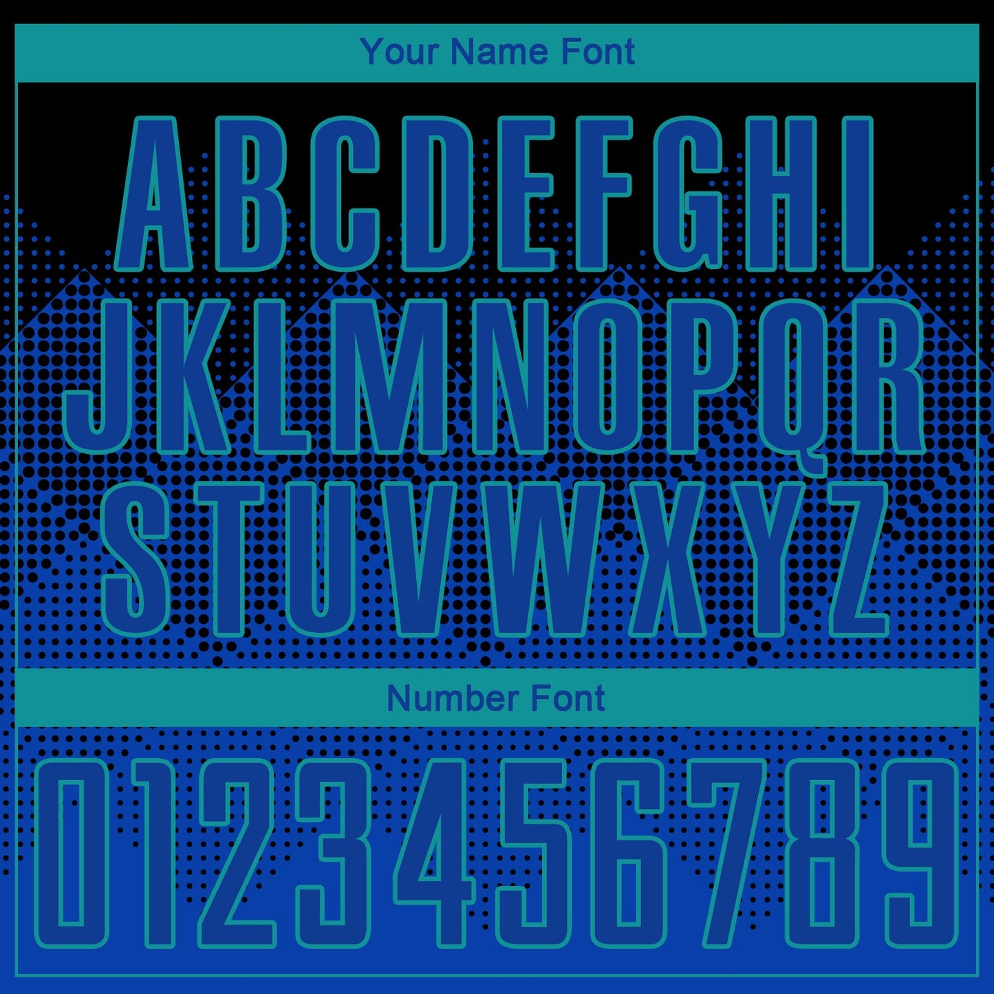 Custom Black Royal-Light Blue Round Neck Sublimation Basketball Suit Jersey - Sky-Custom