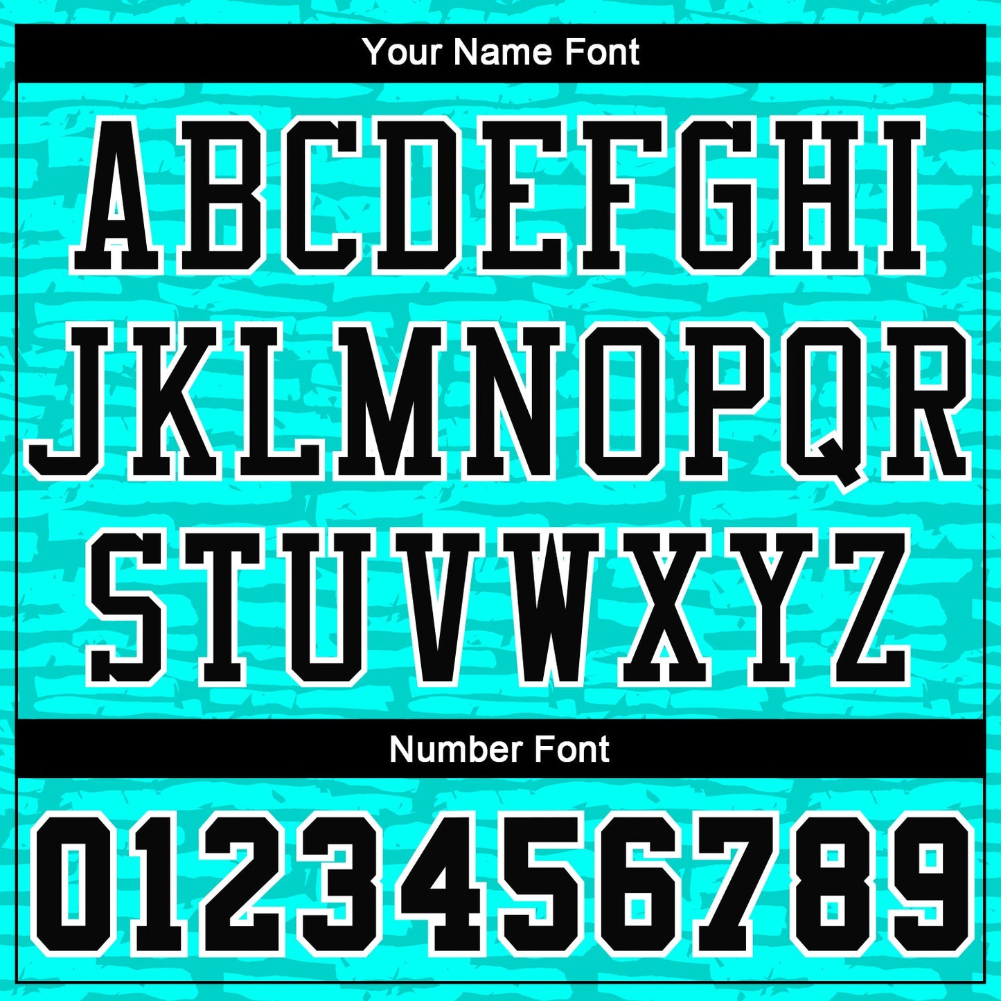 Custom Aqua Black-White Round Neck Sublimation Basketball Suit Jersey - Sky-Custom