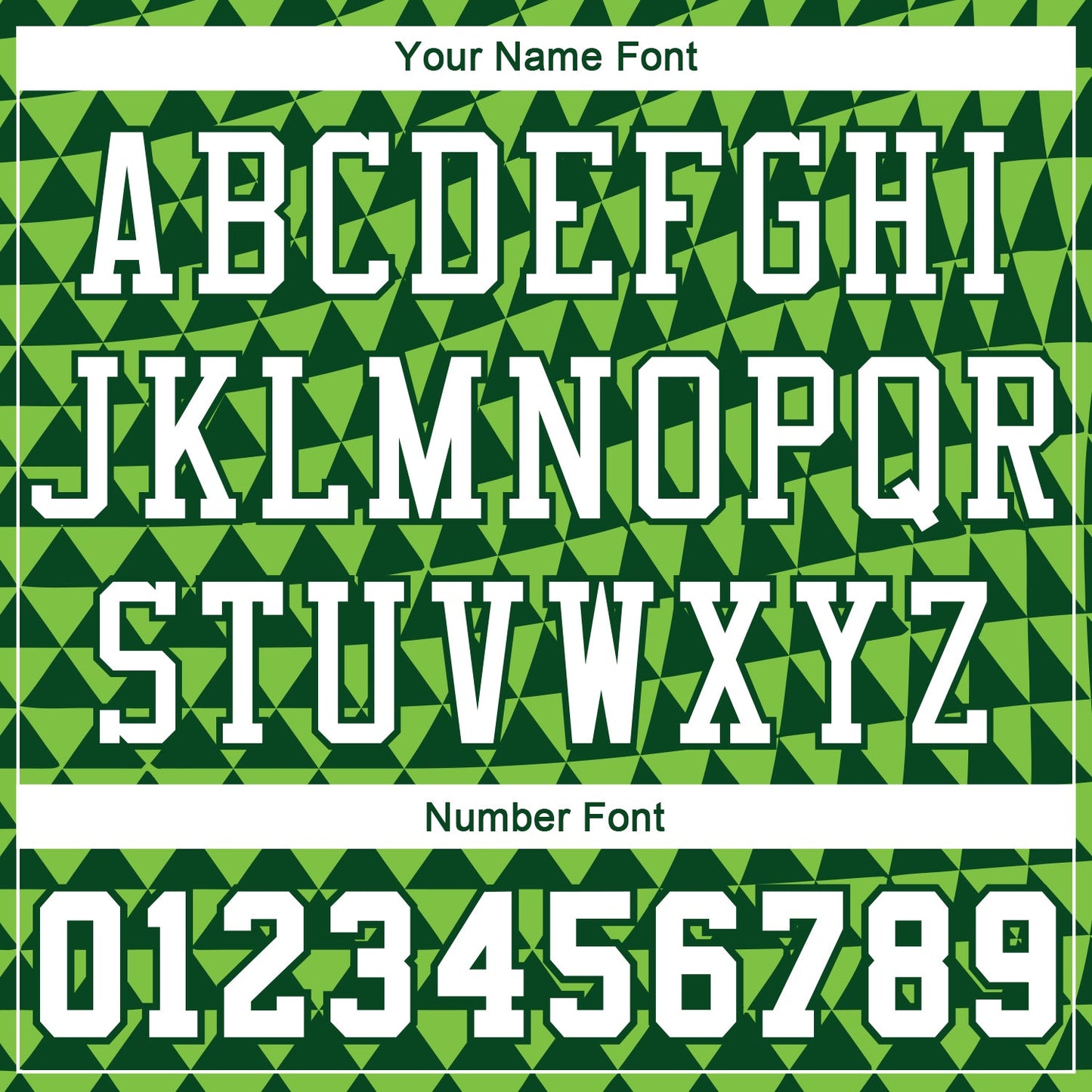 Custom Green White-Neon Green Triangle Shapes Round Neck Sublimation Basketball Suit Jersey - Sky-Custom