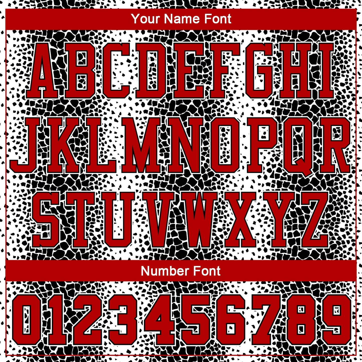 Custom Black Red-White Animal Fur Print Round Neck Sublimation Basketball Suit Jersey - Sky-Custom