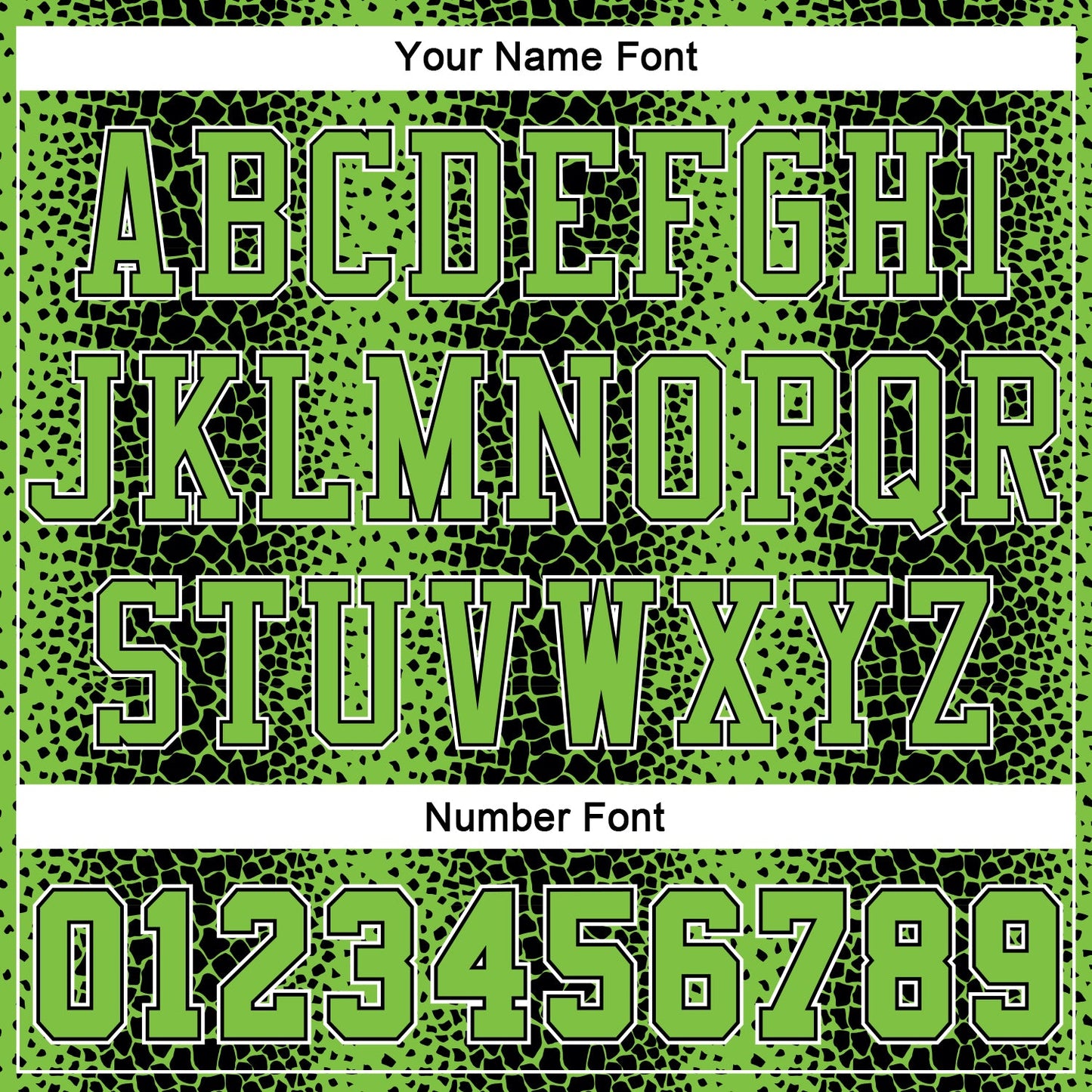 Custom Black Neon Green-White Animal Fur Print Round Neck Sublimation Basketball Suit Jersey - Sky-Custom
