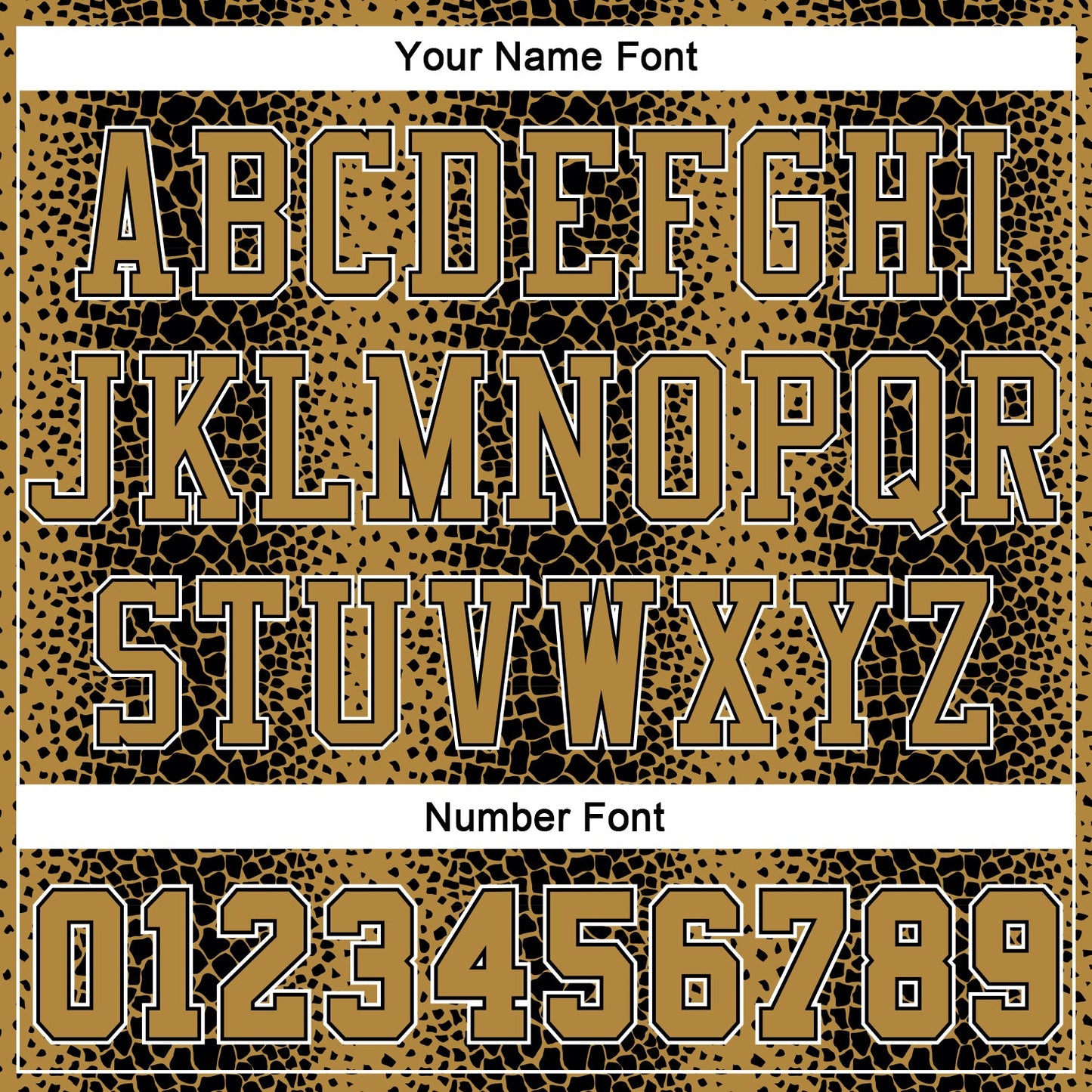Custom Black Old Gold-White Animal Fur Print Round Neck Sublimation Basketball Suit Jersey - Sky-Custom