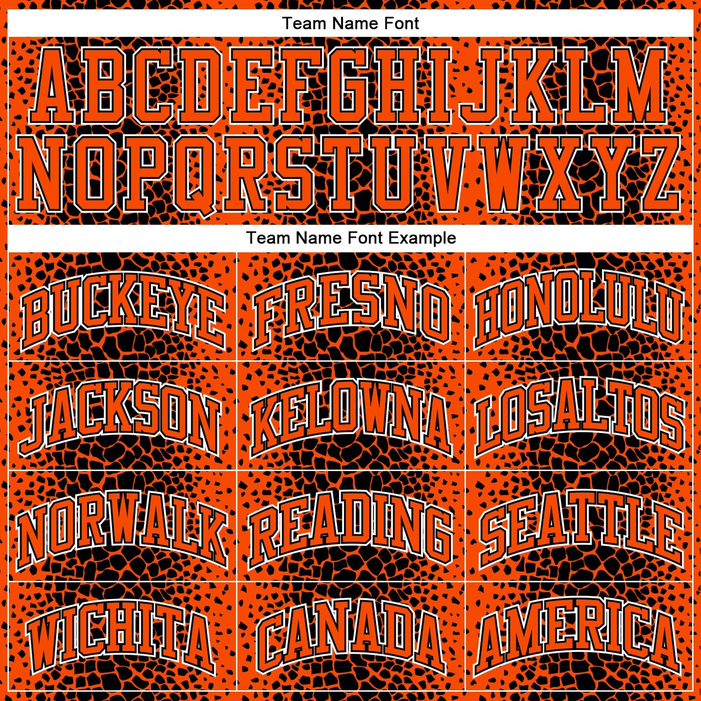Custom Black Orange-White Animal Fur Print Round Neck Sublimation Basketball Suit Jersey - Sky-Custom
