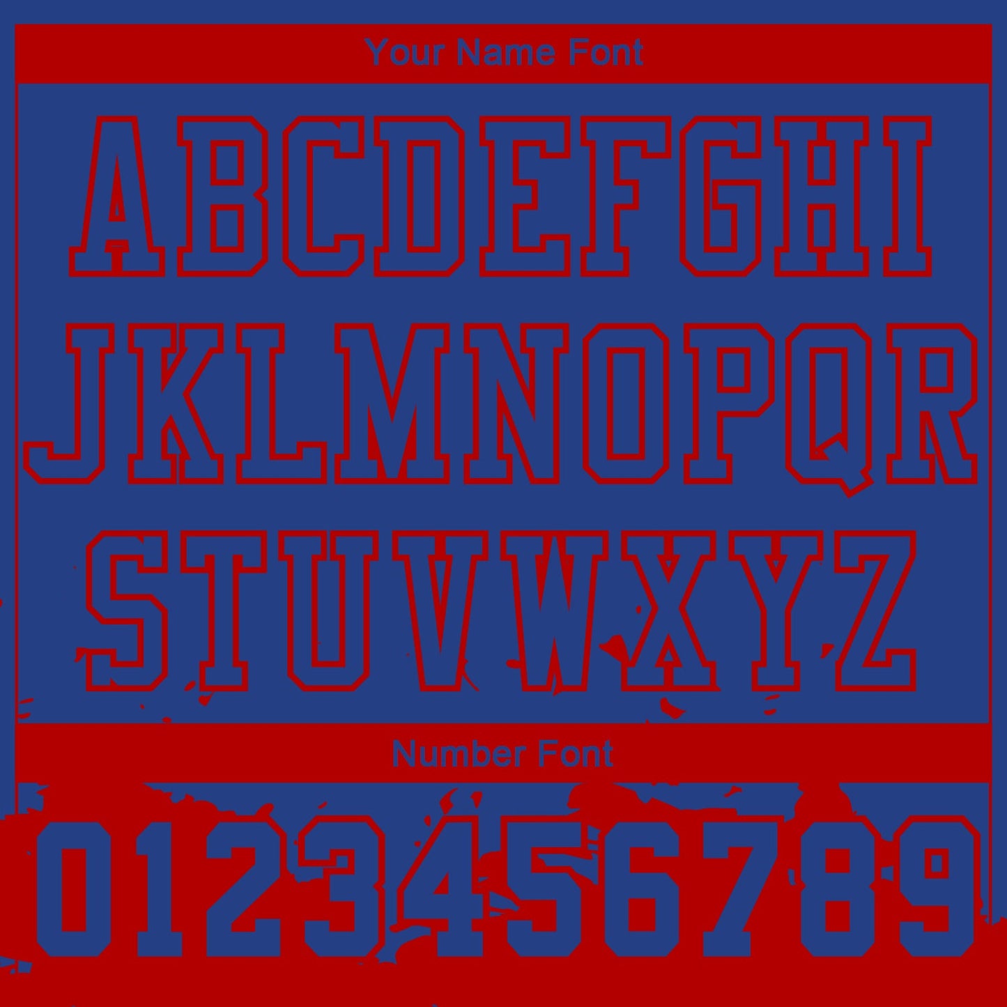 Custom Royal Red Color Splash Round Neck Sublimation Basketball Suit Jersey - Sky-Custom